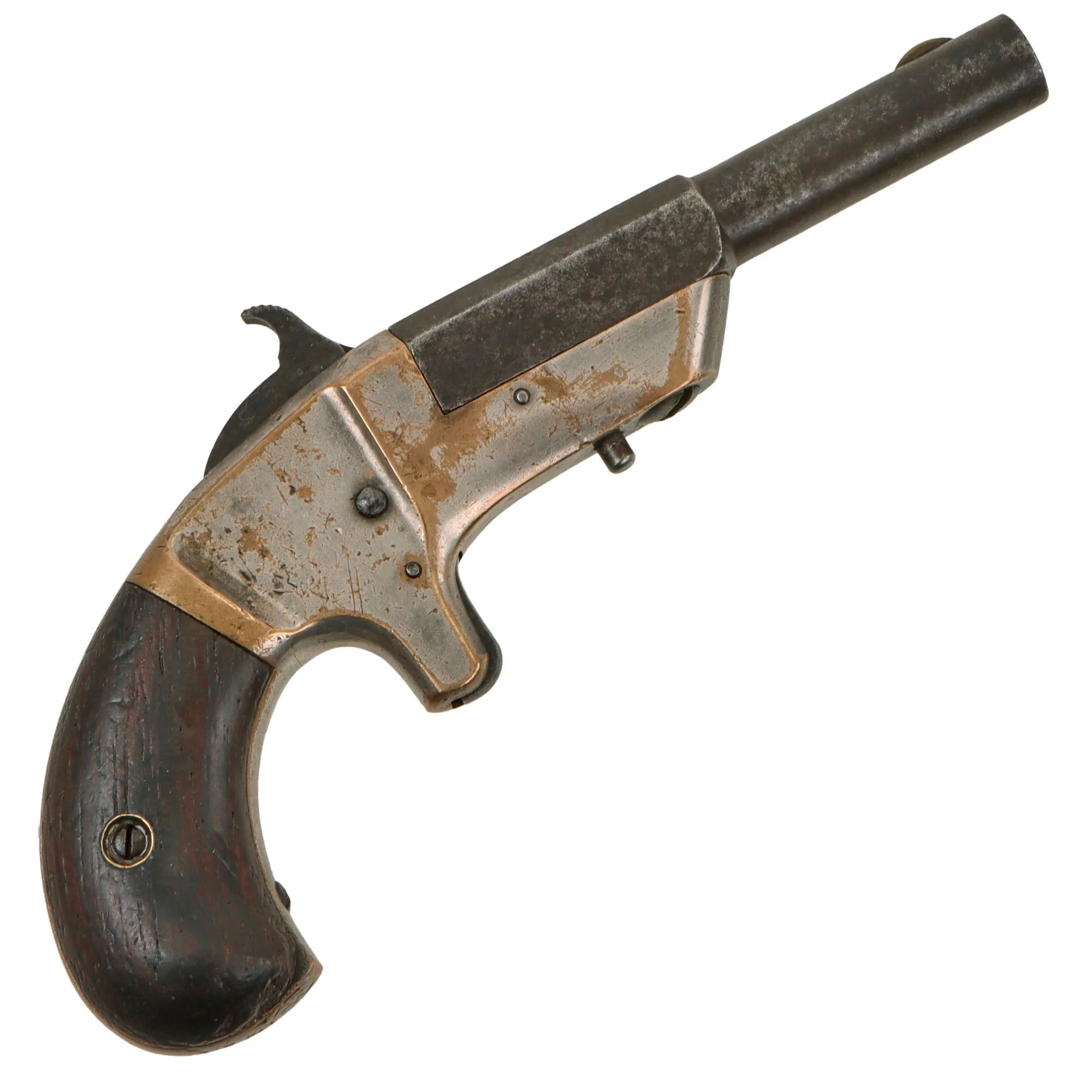 Original U.S. Cowles & Son .30cal. Rimfire Single Shot Derringer Pistol - Matching Serial 1821 — image 2