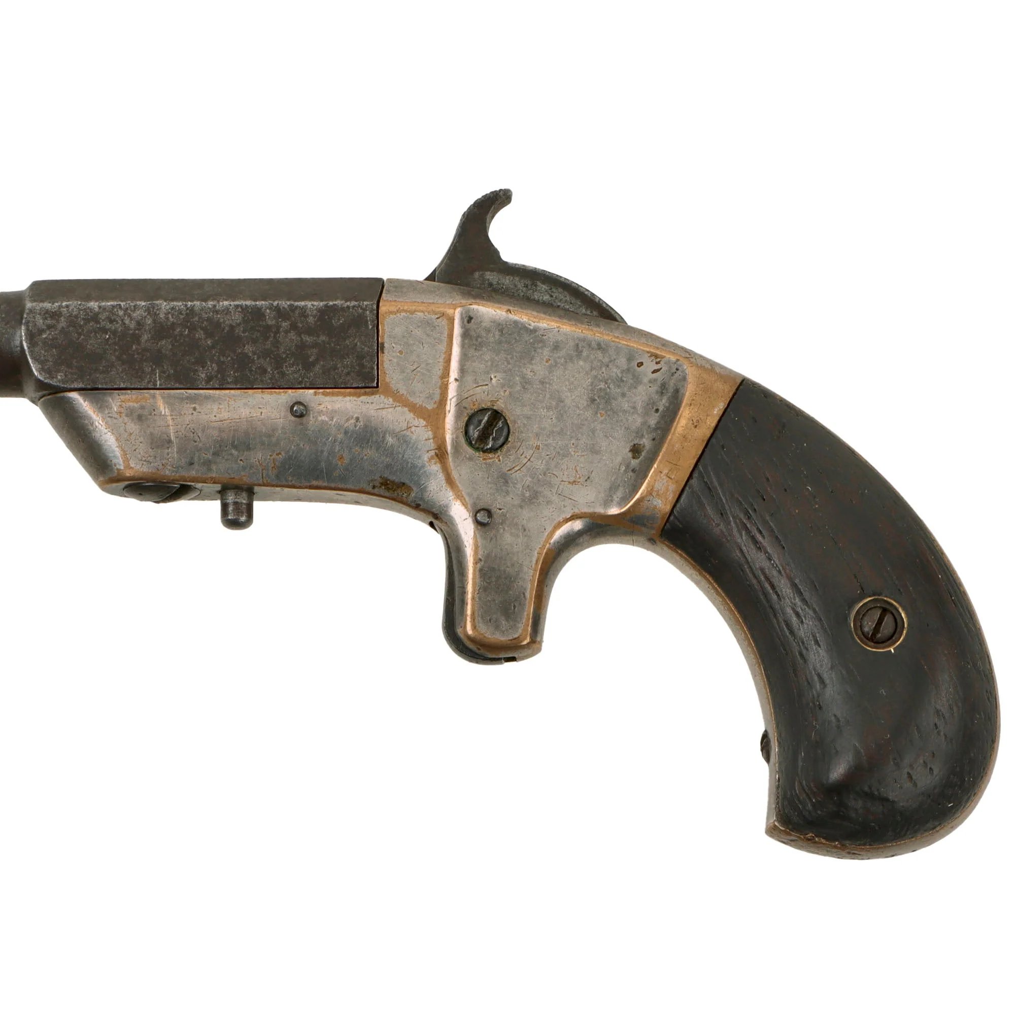 Original U.S. Cowles & Son .30cal. Rimfire Single Shot Derringer Pistol - Matching Serial 1821 — image 4