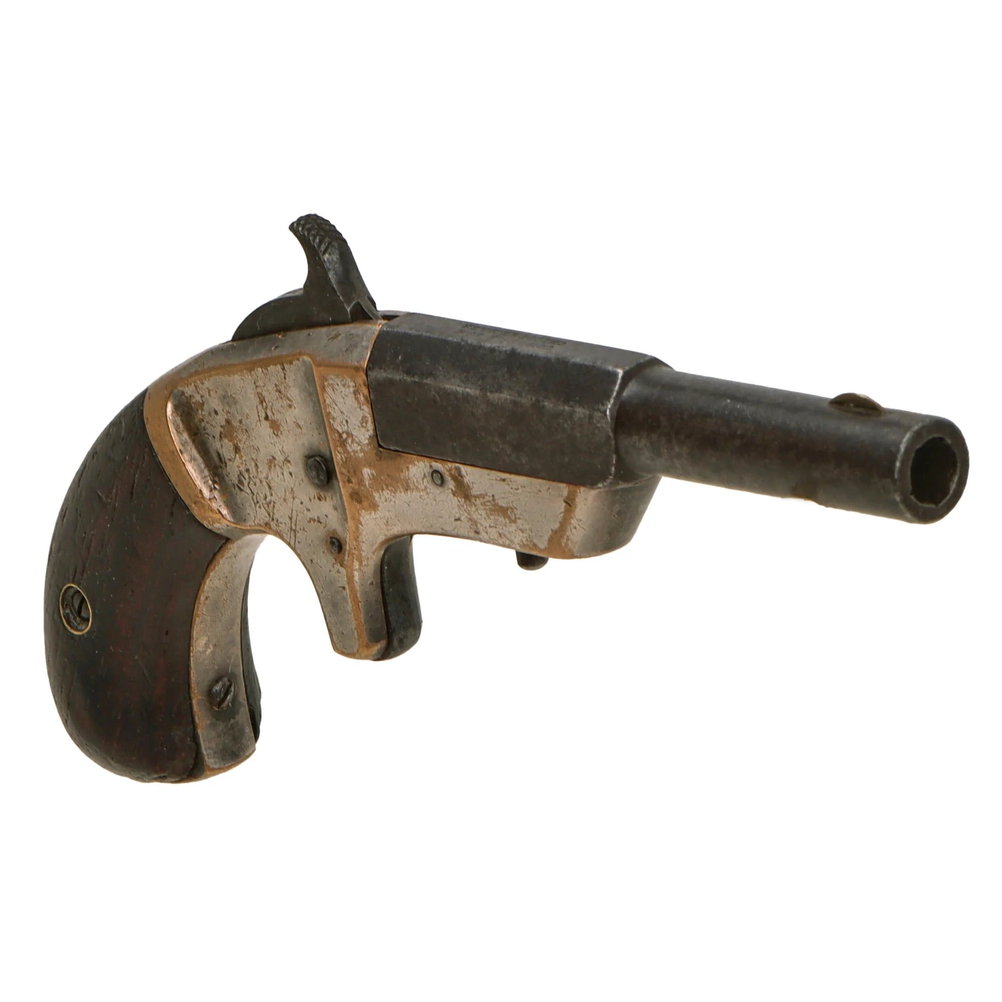 Original U.S. Cowles & Son .30cal. Rimfire Single Shot Derringer Pistol - Matching Serial 1821 — image 8