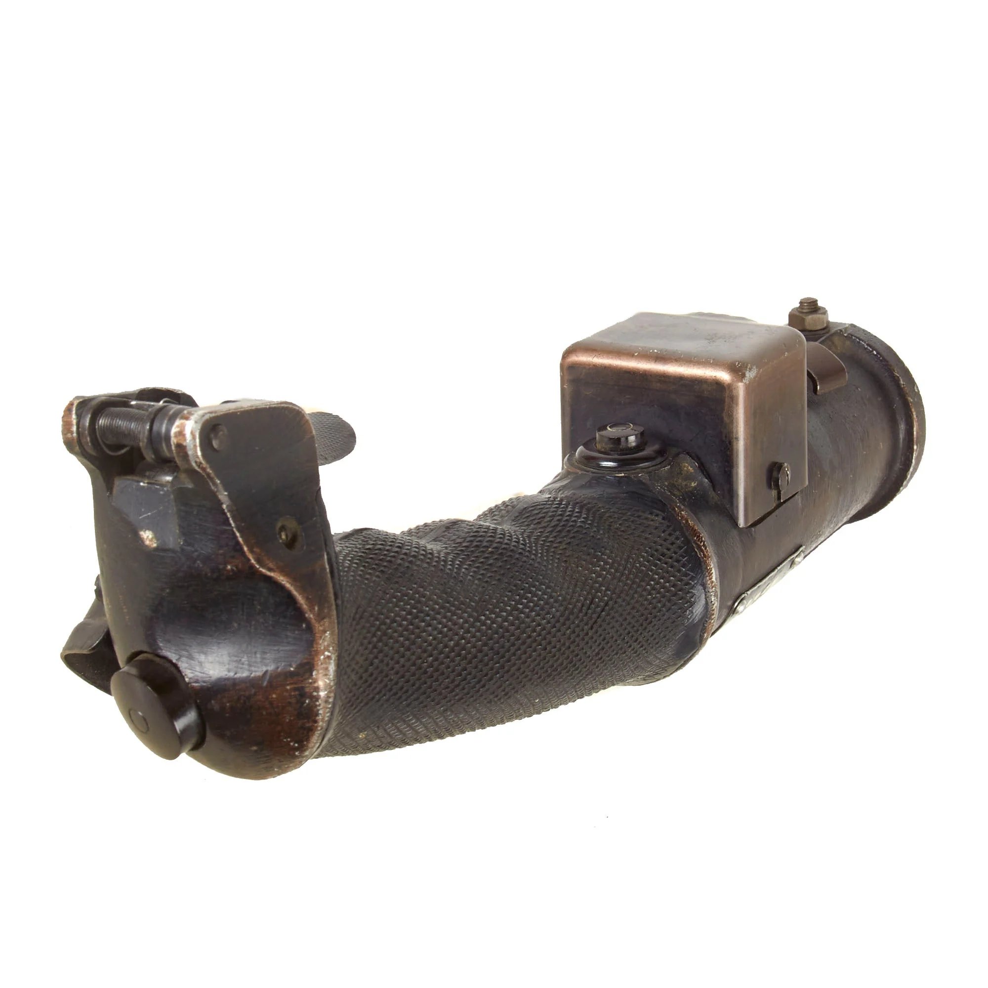 Original German WWII Luftwaffe Messerschmitt Bf 109 Control Stick KG13B by Luftfahrt-Apparatebau GmbH of Berlin - ME-109 — image 7