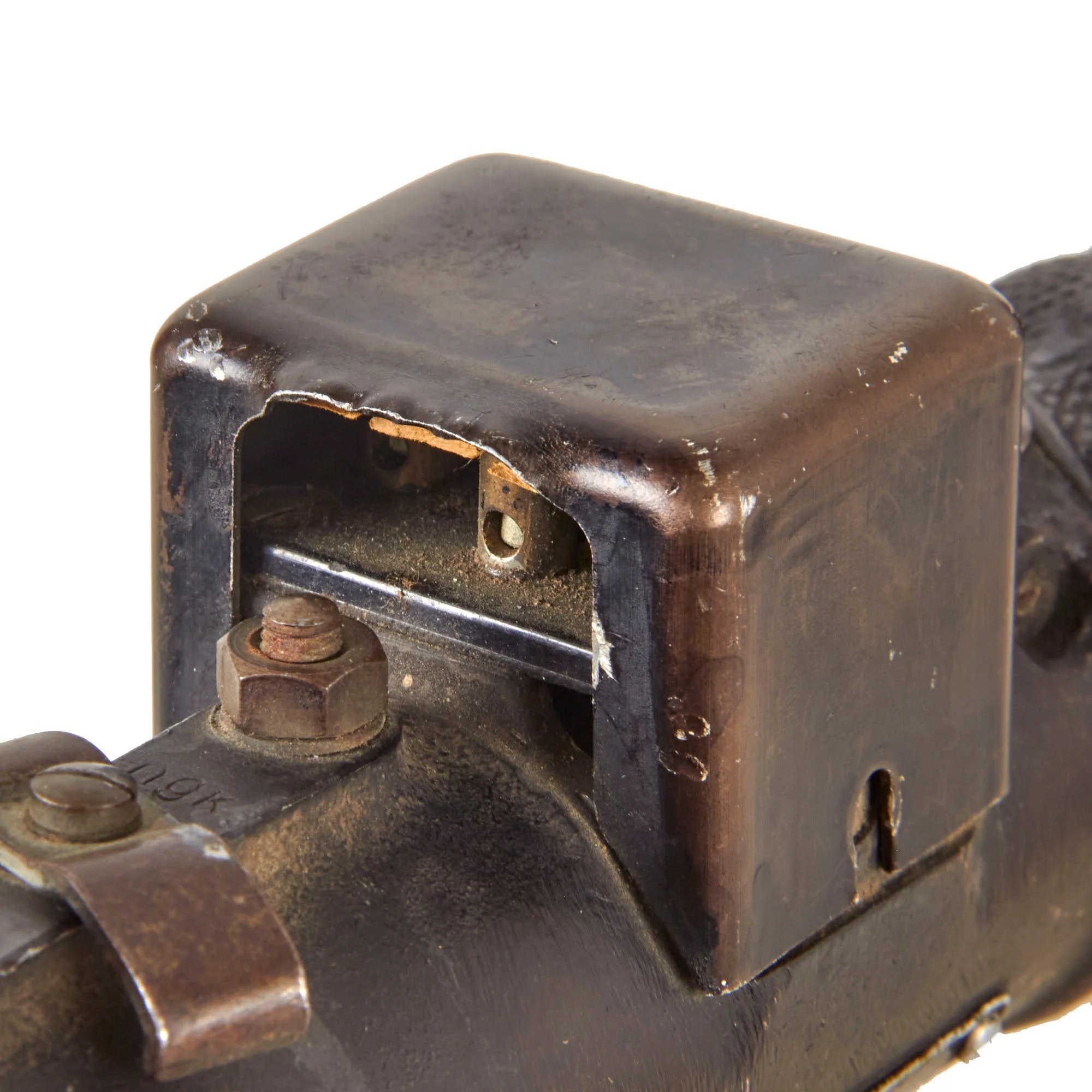 Original German WWII Luftwaffe Messerschmitt Bf 109 Control Stick KG13B by Luftfahrt-Apparatebau GmbH of Berlin - ME-109 — image 9