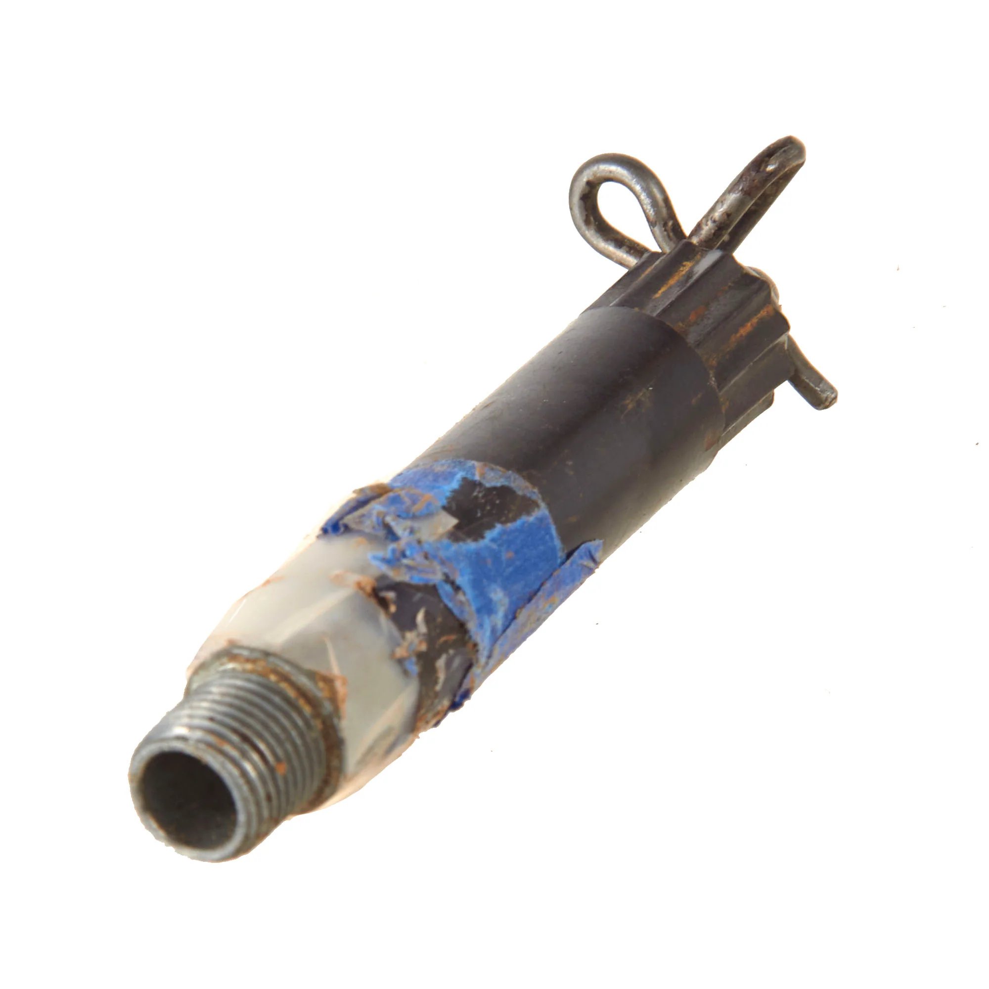 Original German WWII Stock-Mine 43 Anti-Personnel Concrete Stake Mine Mounted on Display Stand - STO.MI.43 — image 3