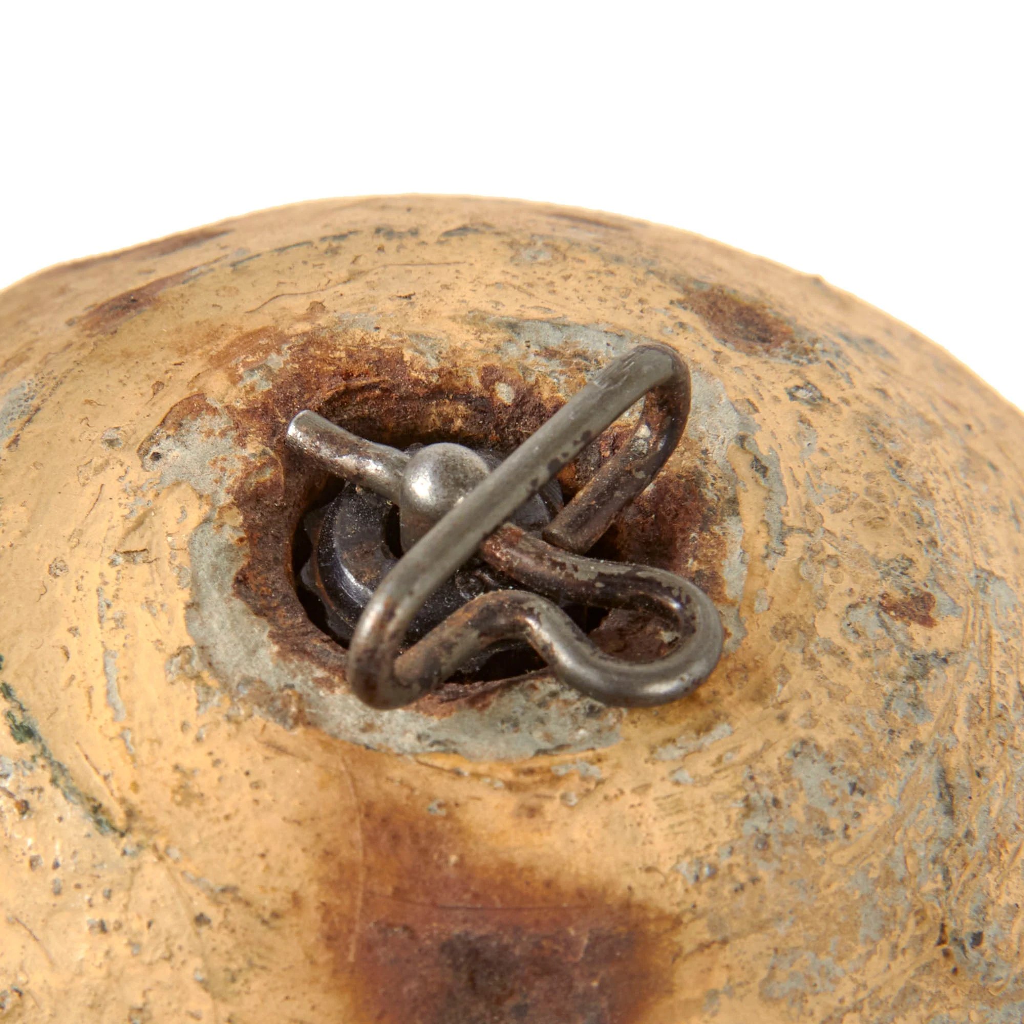 Original German WWII Stock-Mine 43 Anti-Personnel Concrete Stake Mine Mounted on Display Stand - STO.MI.43 — image 5