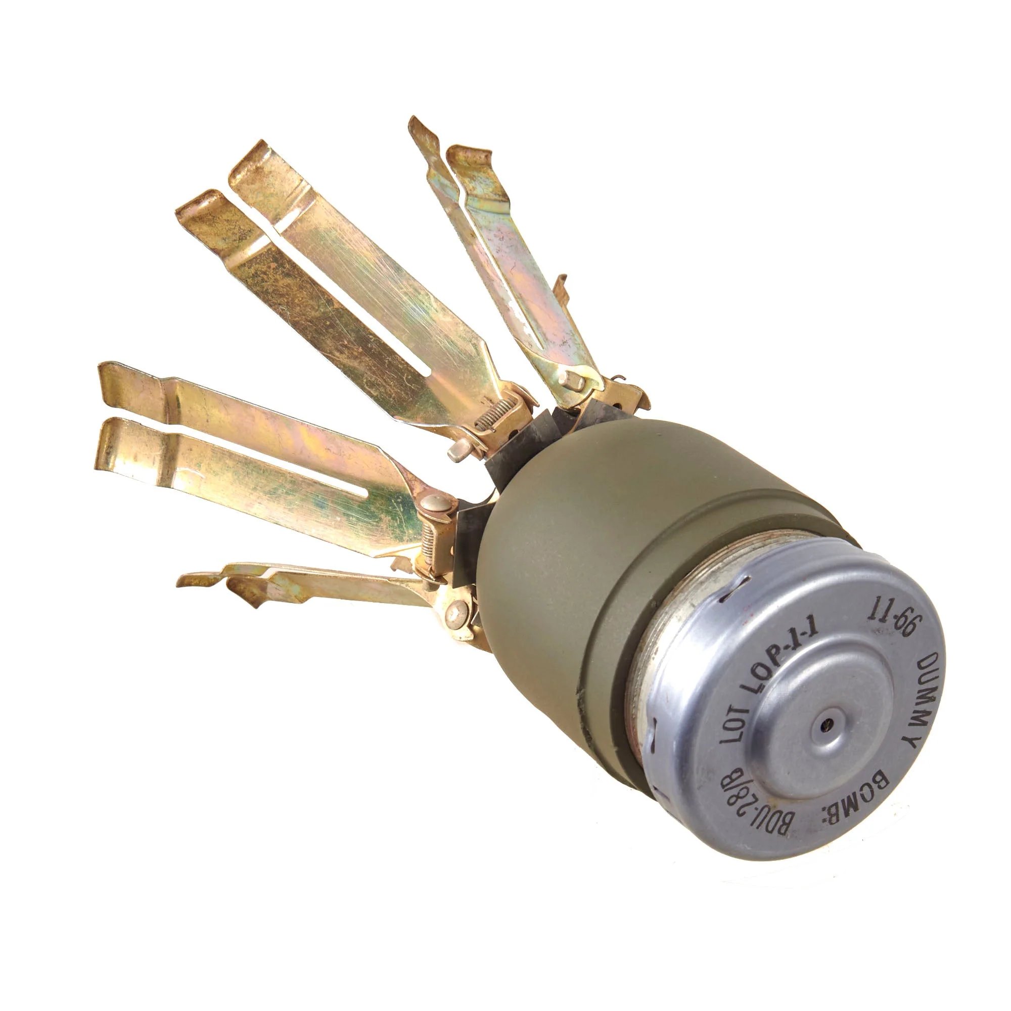 Original U.S. Vietnam War INERT BDU-28B Training 'Dummy' Cluster Bomb — image 2