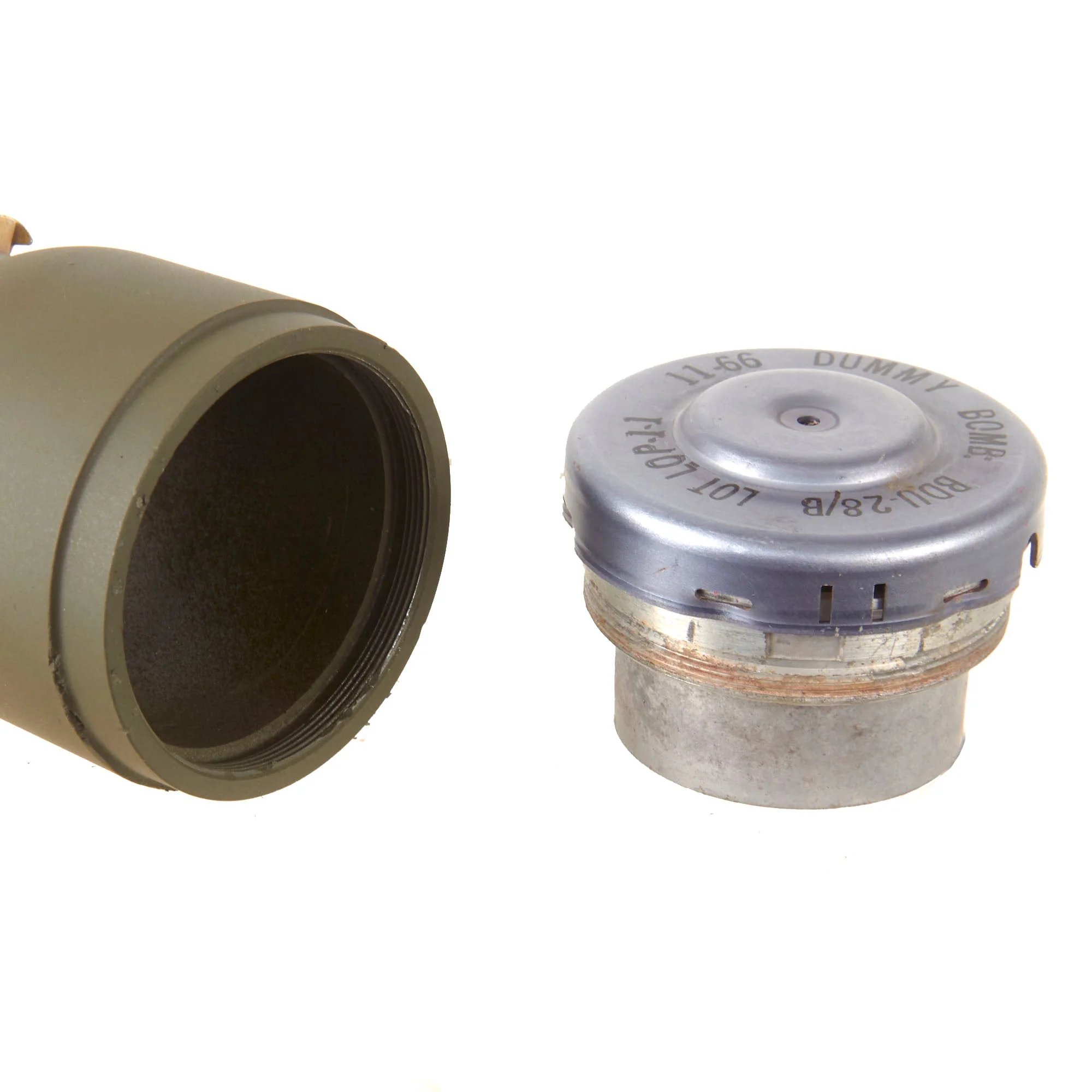 Original U.S. Vietnam War INERT BDU-28B Training 'Dummy' Cluster Bomb — image 4