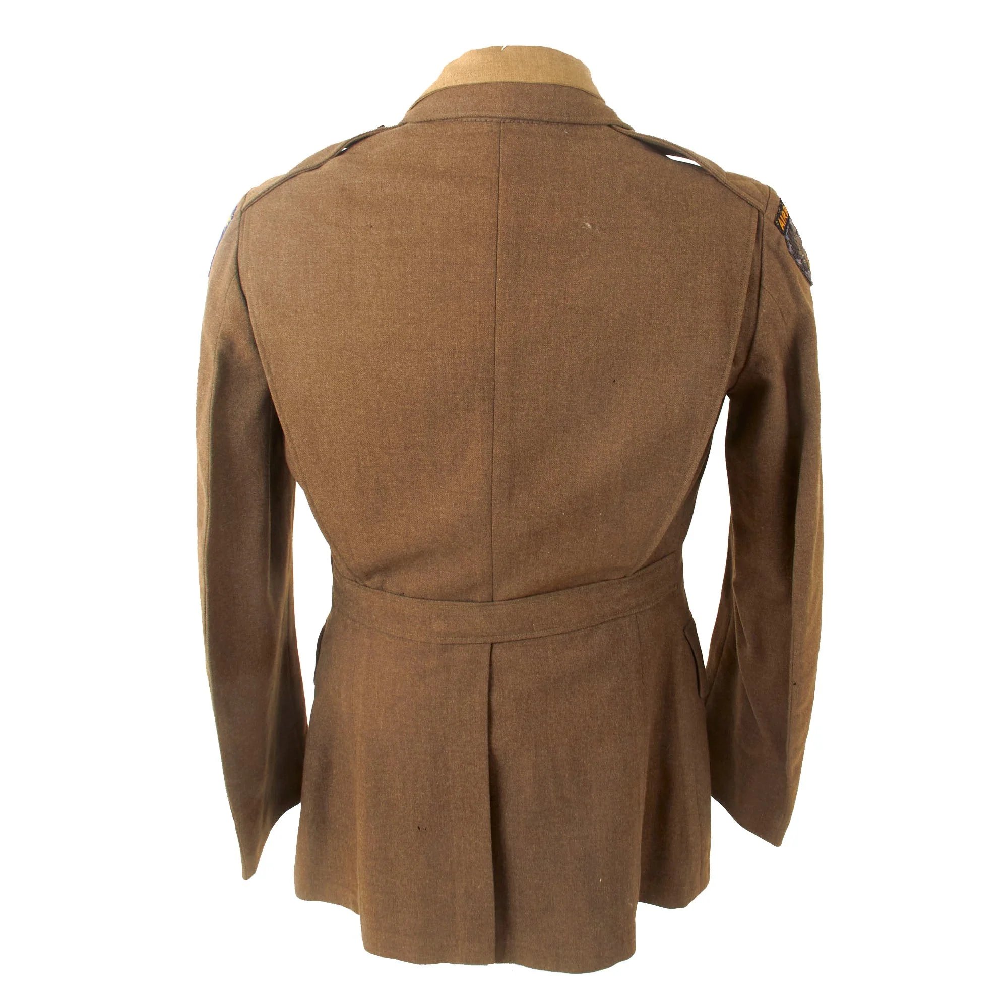 Original U.S. WWII 9th Air Force Airborne Troop Carrier Communications Specialist Uniform Jacket & Shirt with Aircrew Wings and Bullion Patch — image 11