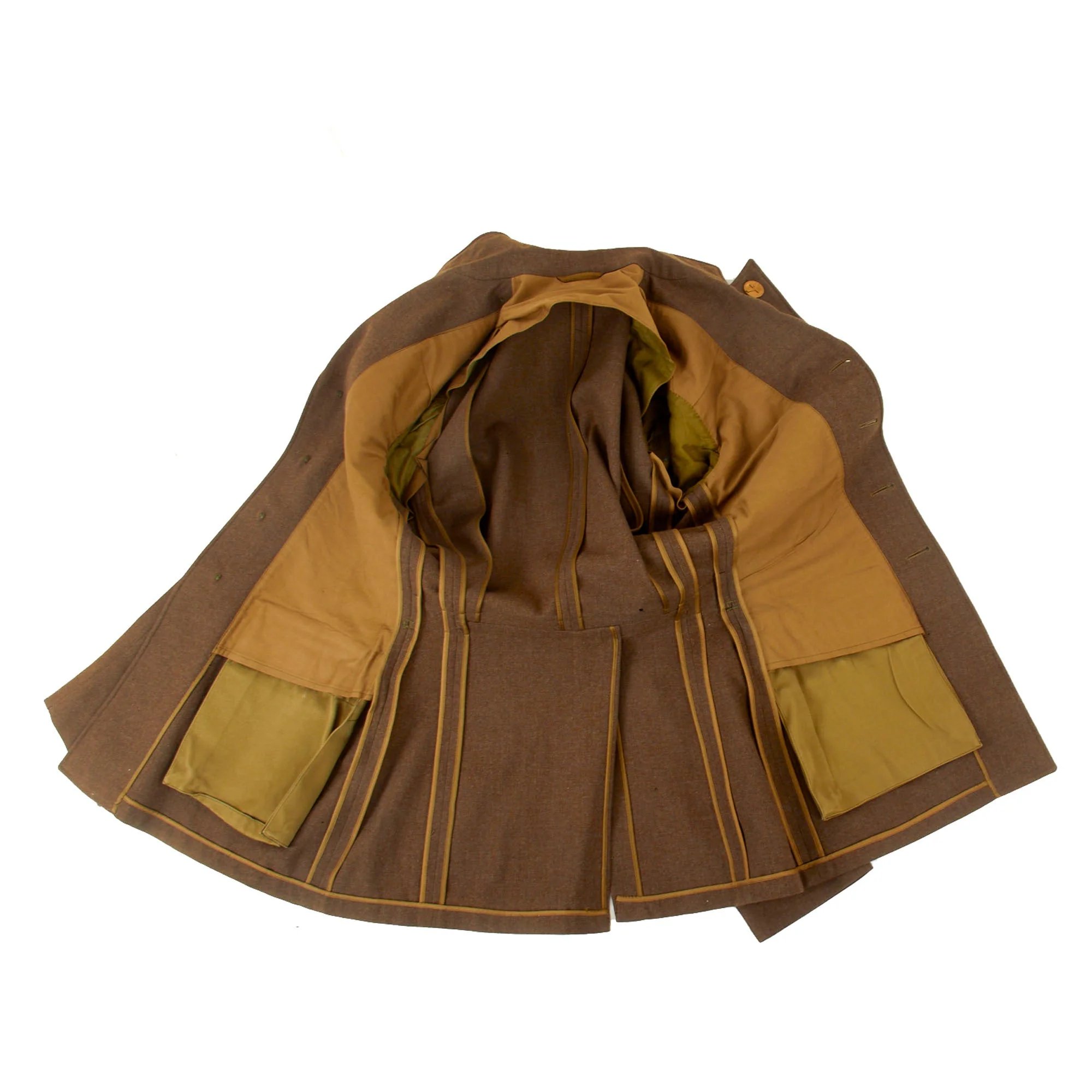 Original U.S. WWII 9th Air Force Airborne Troop Carrier Communications Specialist Uniform Jacket & Shirt with Aircrew Wings and Bullion Patch — image 19