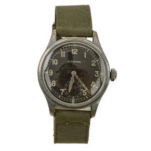 Original German WWII Luftwaffe D Wrist Watch by Siegerin Serial …