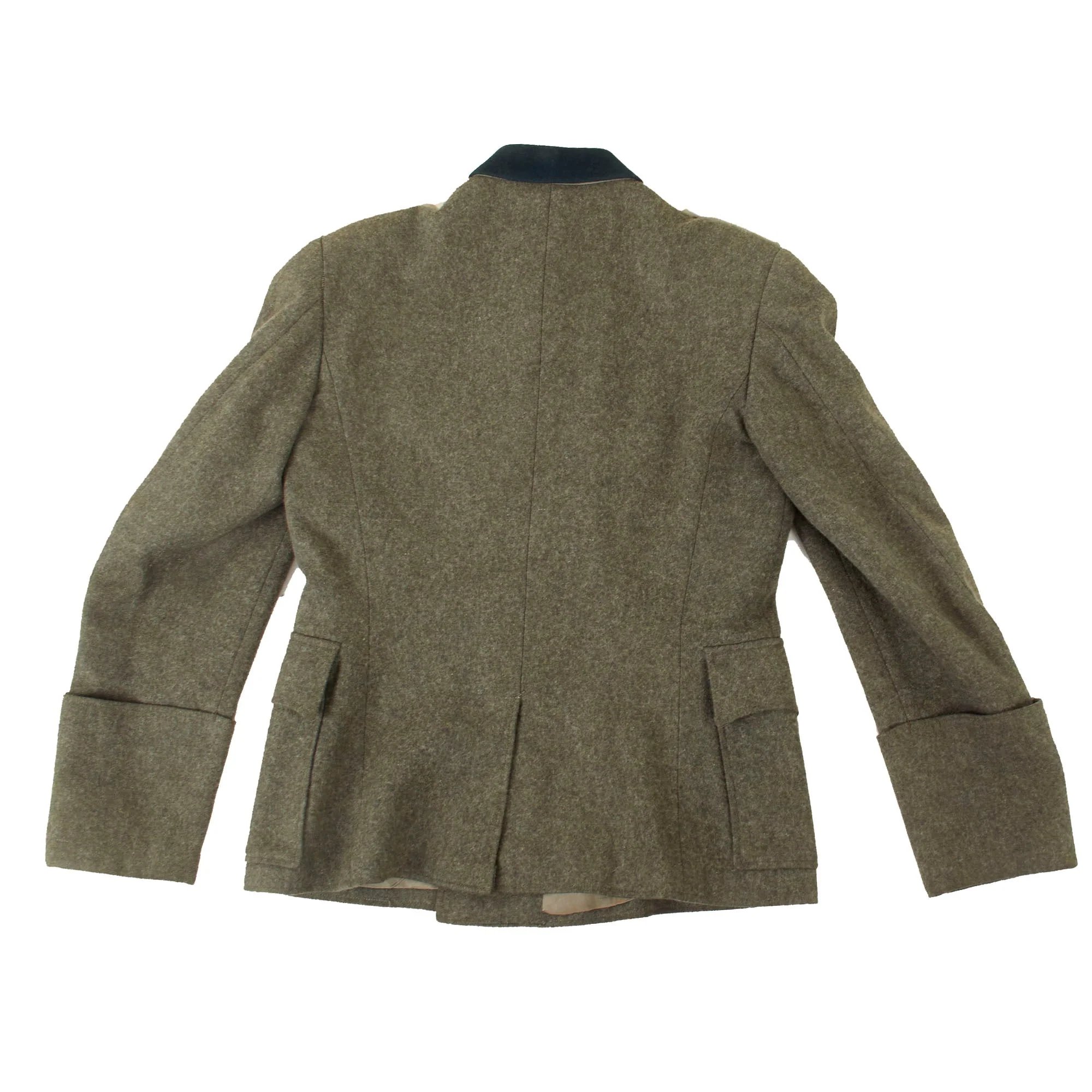 Original German WWII Heer Infantry Leutnant Officer M36 Field Uniform Tunic with Trousers — image 17