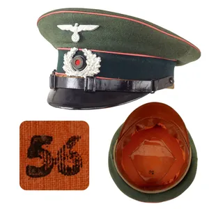 Original German WWII Army Heer Panzer EM/NCO Schirmmütze Visor Cap …