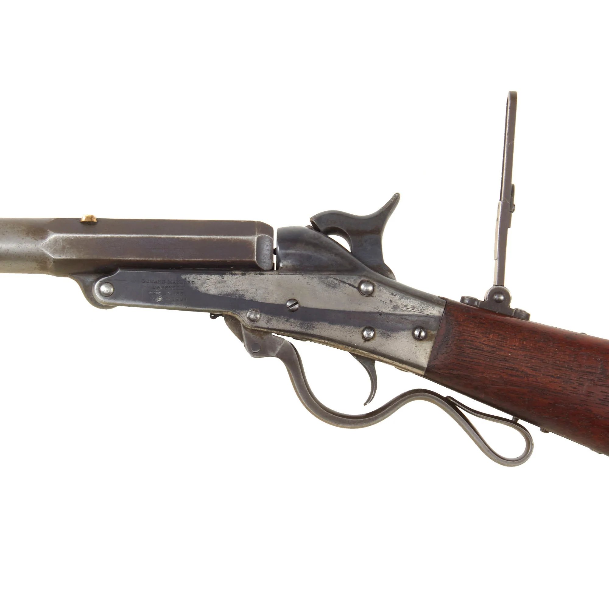 Original U.S. Maynard Improved Model 1873 Target Rifle in .40cal. Centerfire - Serial 8106 — image 15