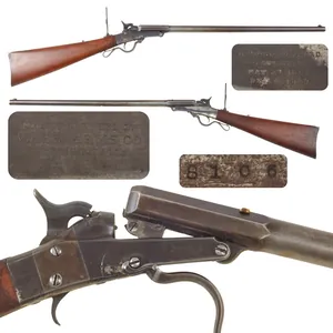 Original U.S. Maynard Improved Model 1873 Target Rifle in .40cal. …