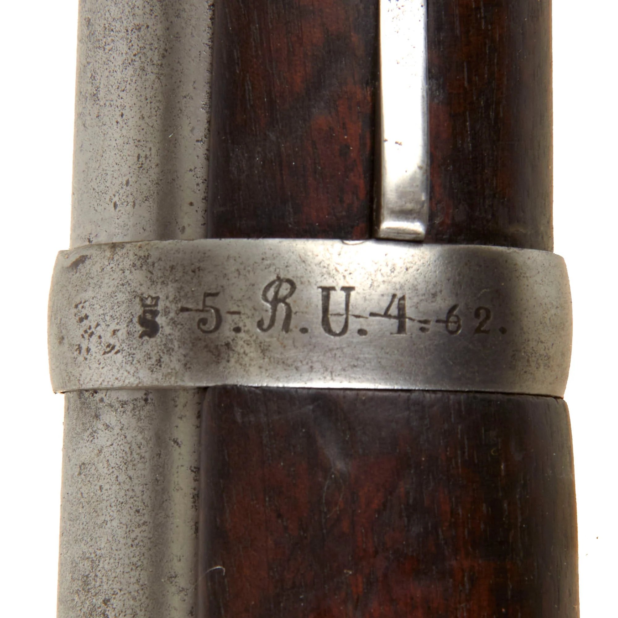 Original German Pre-WWI Regiment Marked Karabiner 88 S Artillery Carbine by C.G. HAENEL Dated 1891 - Matching Serial 7873 f — image 9
