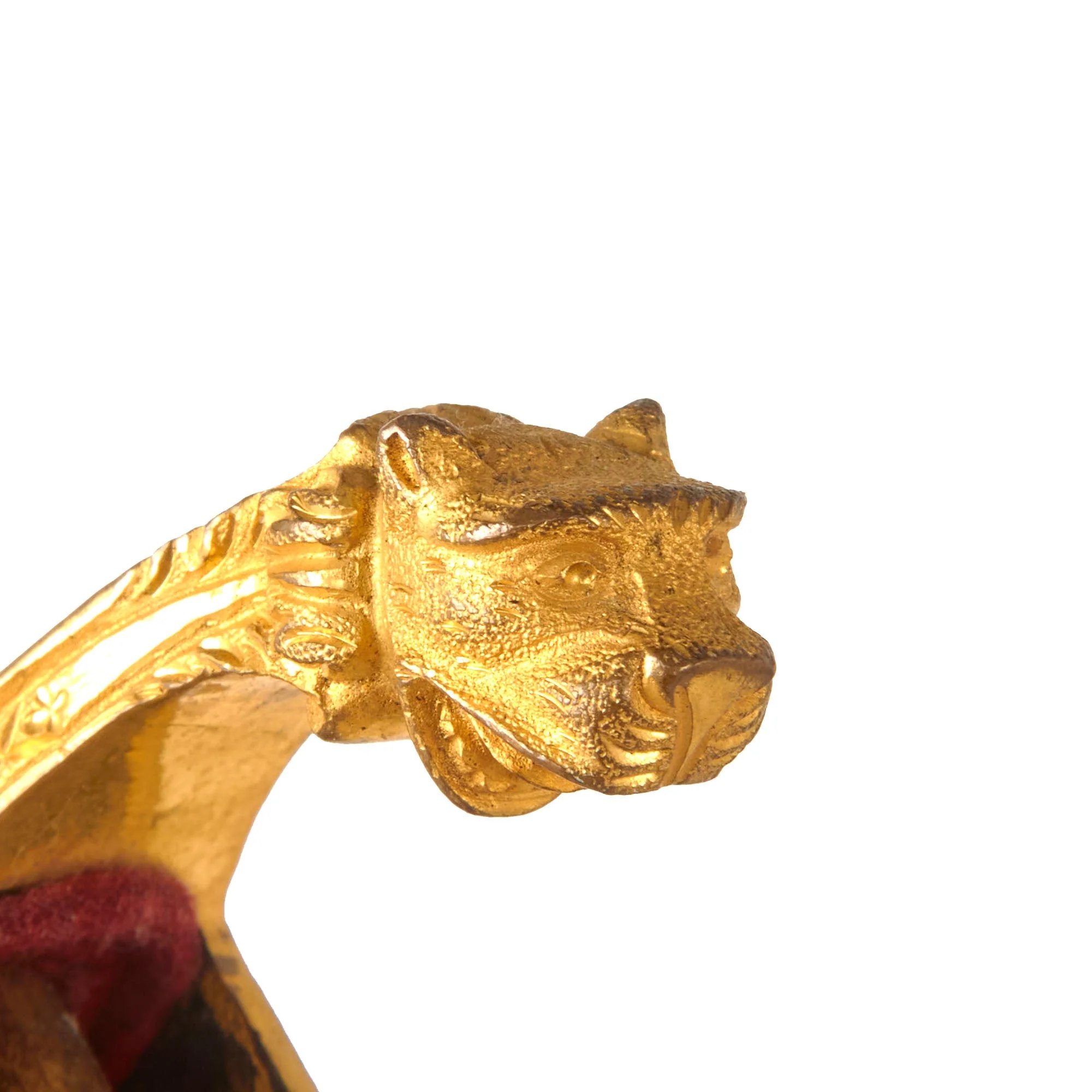 Original Imperial German WWI Outstanding Triple-Etched Damascus Steel Artillery Officer's Sword with Gold-Inlay & Fire-Bluing by Weyersberg Kirschbaum & Cie - Dated 1895 — image 18