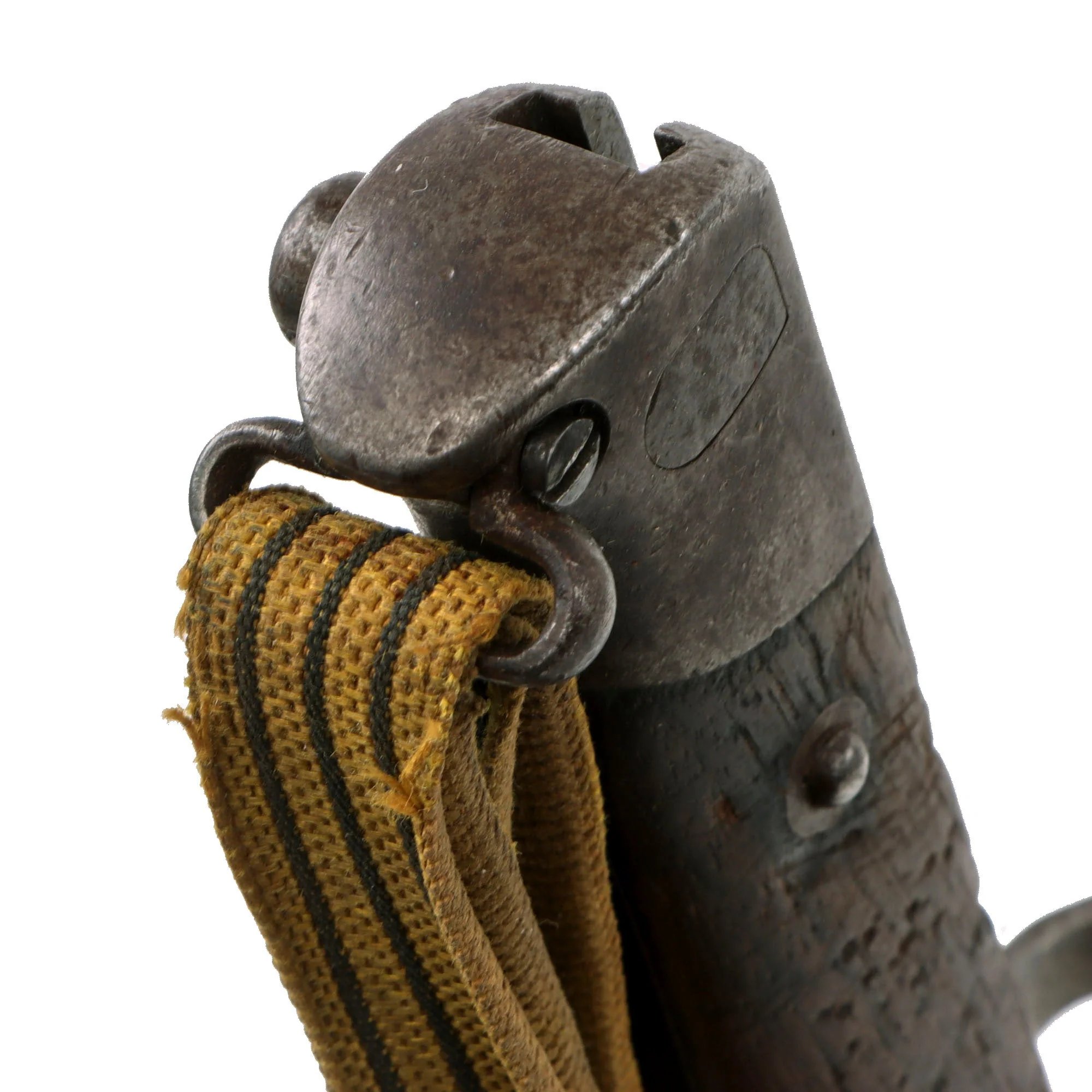 Original Austrian WWI Mannlicher M1890 NCO Bayonet by ŒWG Steyr with Hook Quillon, Scabbard, Frog & Troddle Knot - Featured in To The Hilt The Austrian Bayonet by David F. Machnicki — image 18