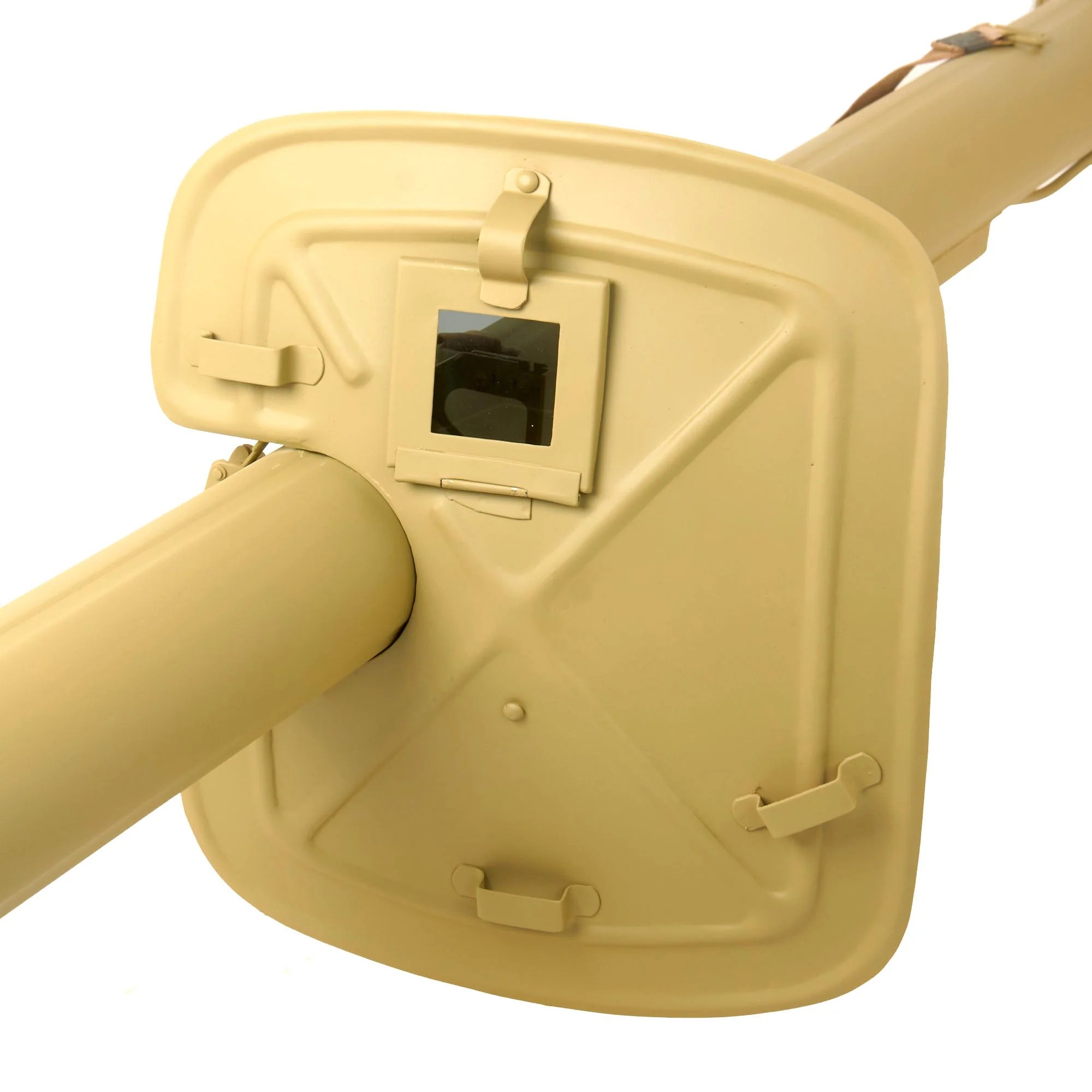 Original German WWII Panzerschreck RPzB 54 Inert Anti-Tank Rocket Launcher by Schricker & Co. Repainted with Replica Shield — image 17