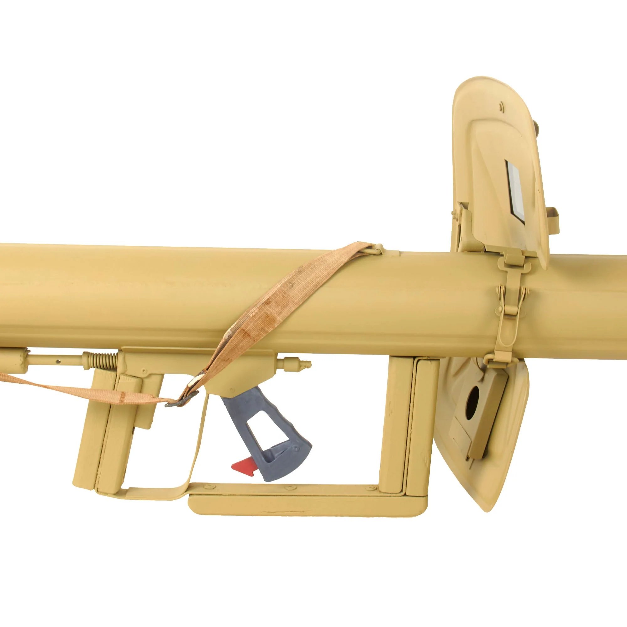 Original German WWII Panzerschreck RPzB 54 Inert Anti-Tank Rocket Launcher by Schricker & Co. Repainted with Replica Shield — image 21