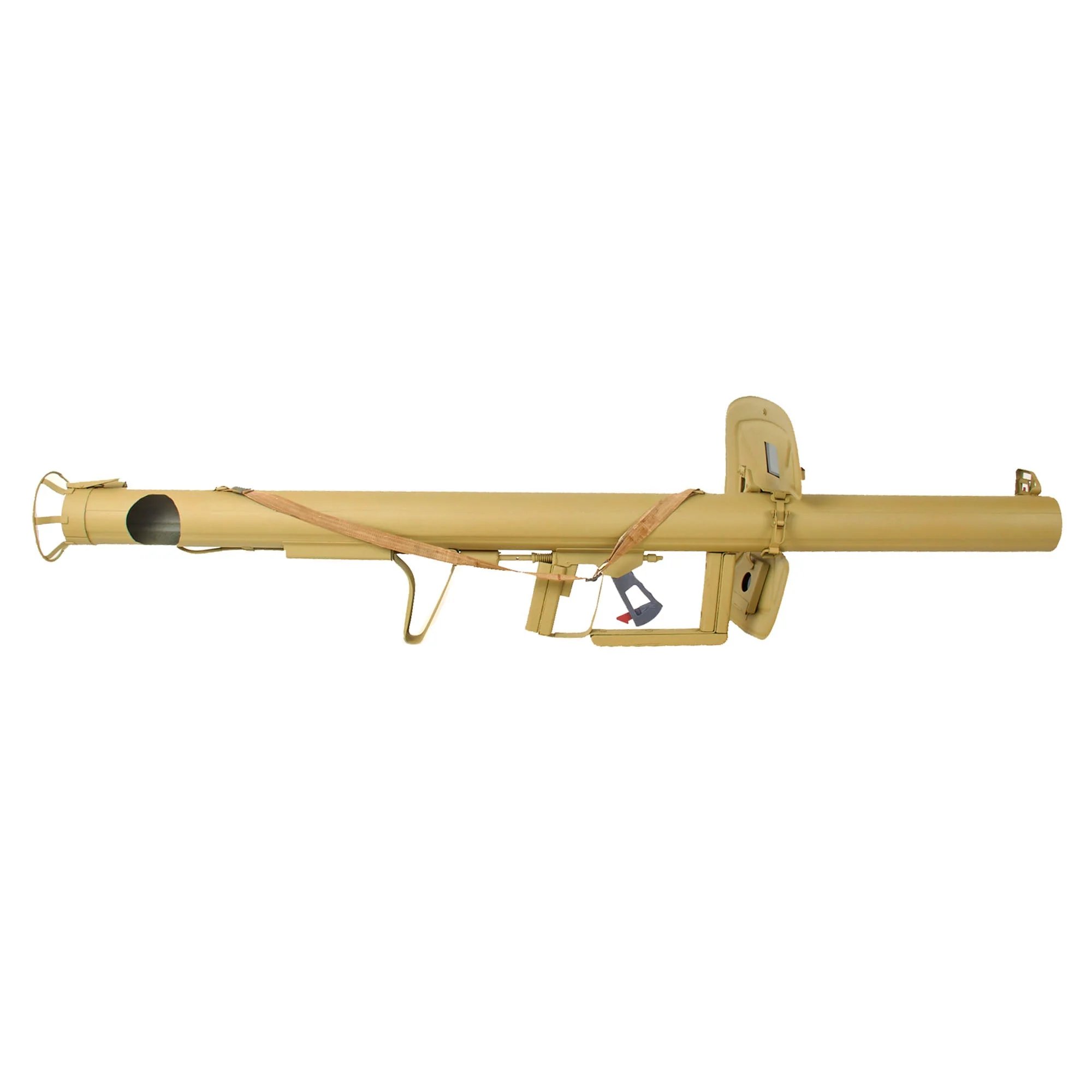 Original German WWII Panzerschreck RPzB 54 Inert Anti-Tank Rocket Launcher by Schricker & Co. Repainted with Replica Shield — image 4
