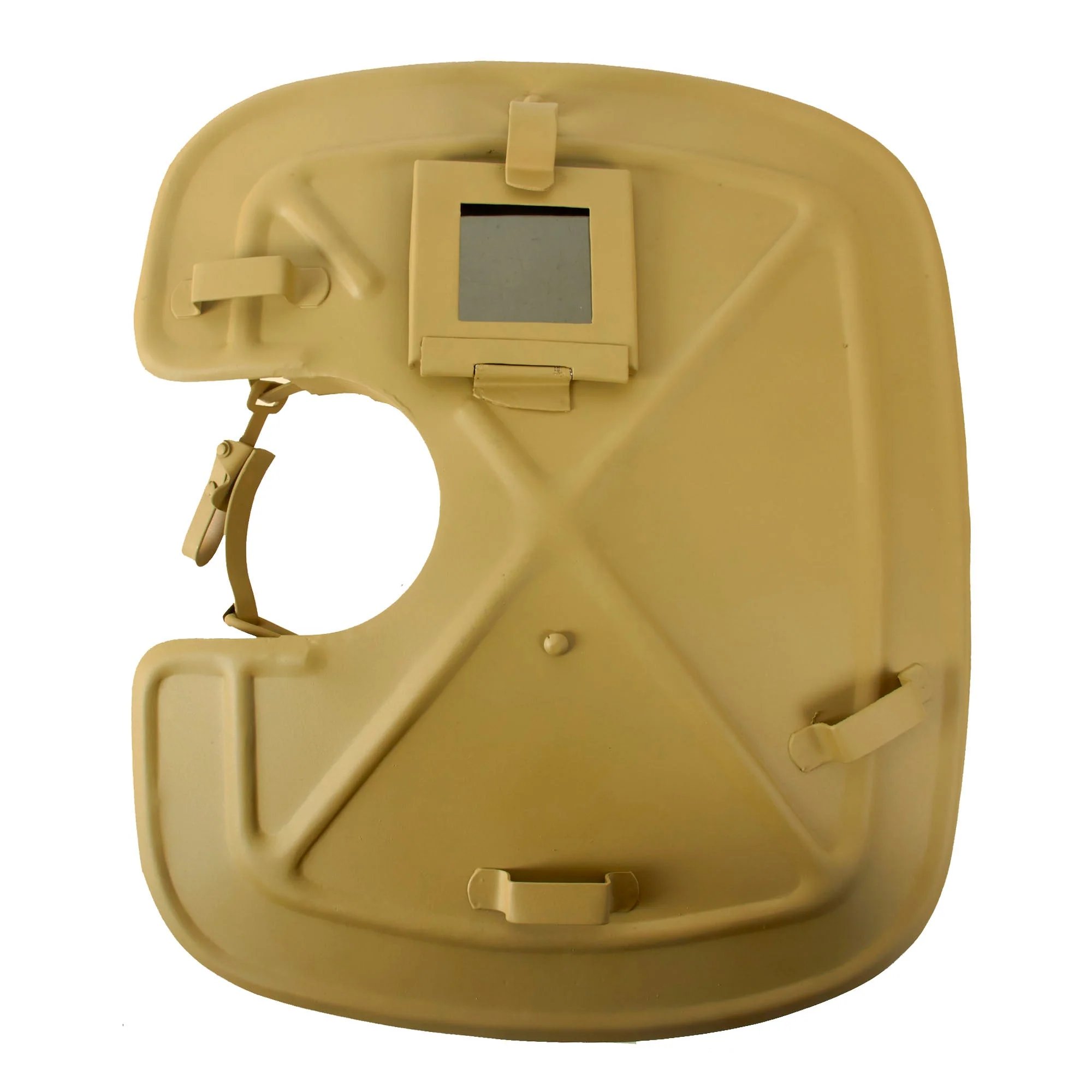 Original German WWII Panzerschreck RPzB 54 Inert Anti-Tank Rocket Launcher by Schricker & Co. Repainted with Replica Shield — image 8