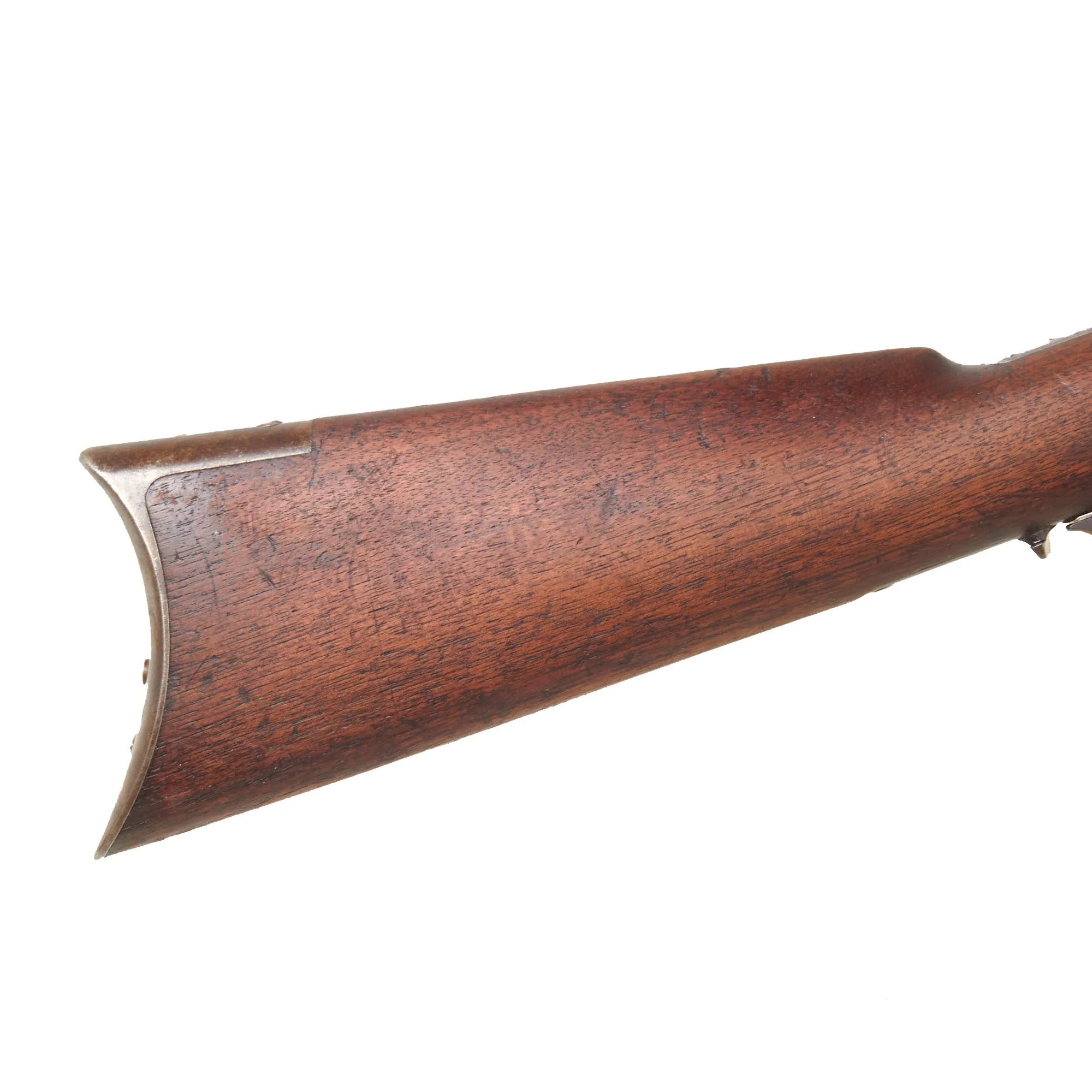 Original U.S. Winchester Model 1873 .44-40 Rifle Made in 1882 with Shortened 26' Octagon Barrel, Set Trigger, and Factory Letter - Serial 92985A — image 12