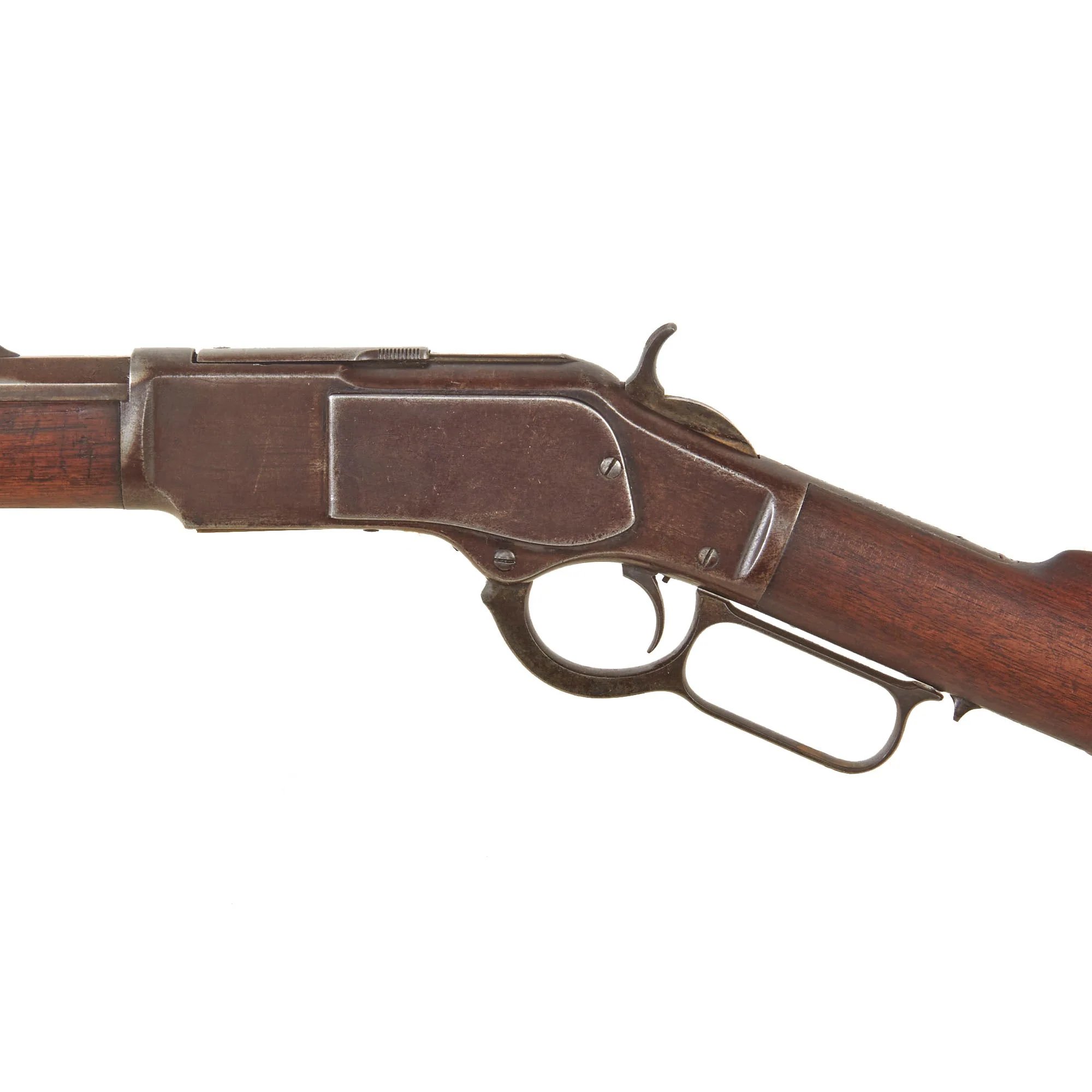 Original U.S. Winchester Model 1873 .44-40 Rifle Made in 1882 with Shortened 26' Octagon Barrel, Set Trigger, and Factory Letter - Serial 92985A — image 15