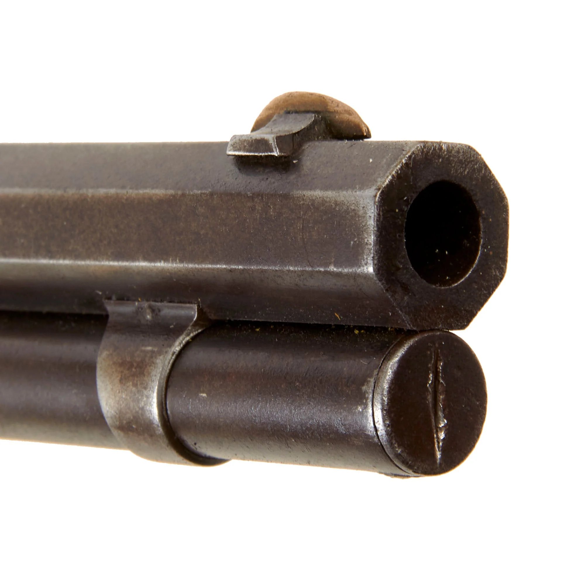 Original U.S. Winchester Model 1873 .44-40 Rifle Made in 1882 with Shortened 26' Octagon Barrel, Set Trigger, and Factory Letter - Serial 92985A — image 22