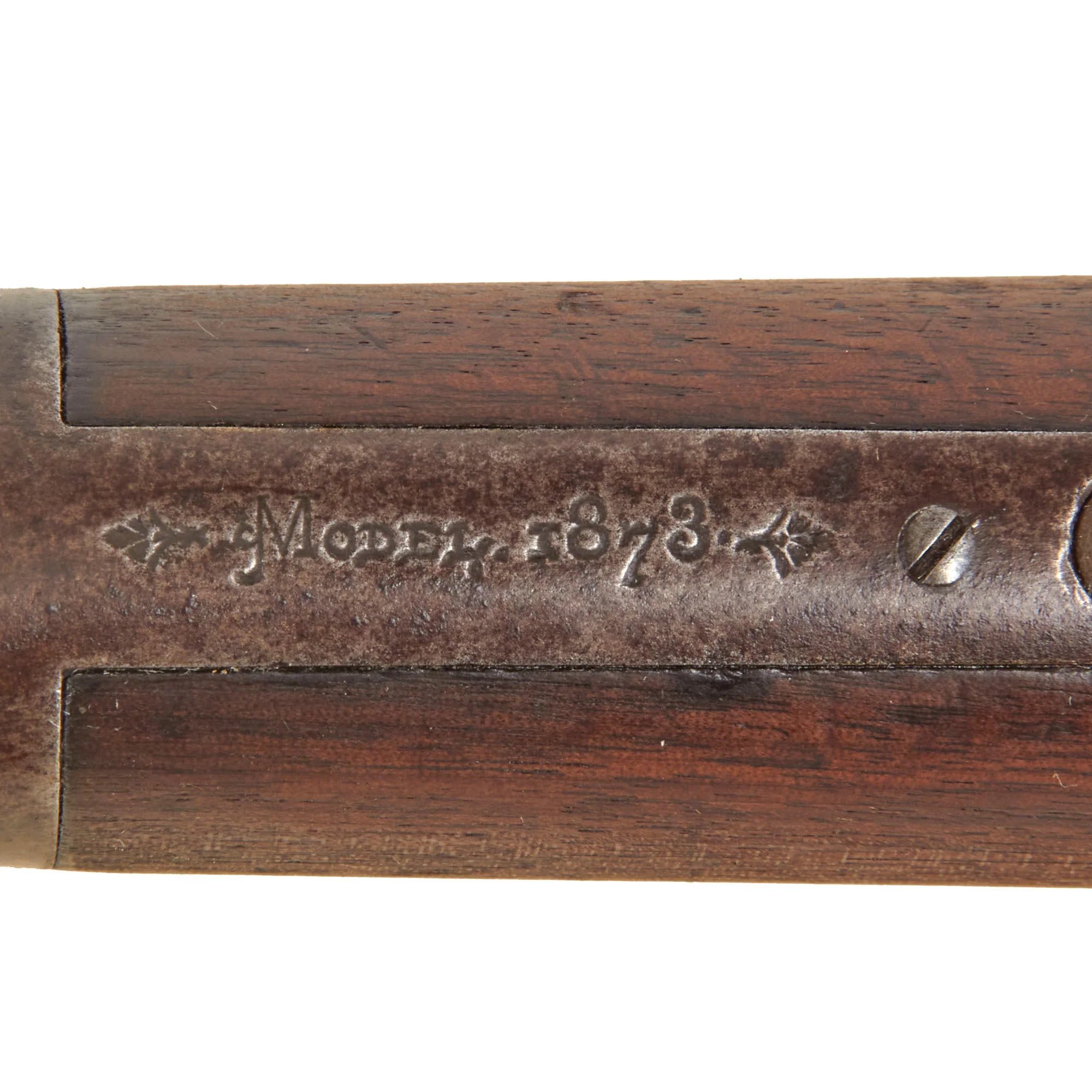 Original U.S. Winchester Model 1873 .44-40 Rifle Made in 1882 with Shortened 26' Octagon Barrel, Set Trigger, and Factory Letter - Serial 92985A — image 8