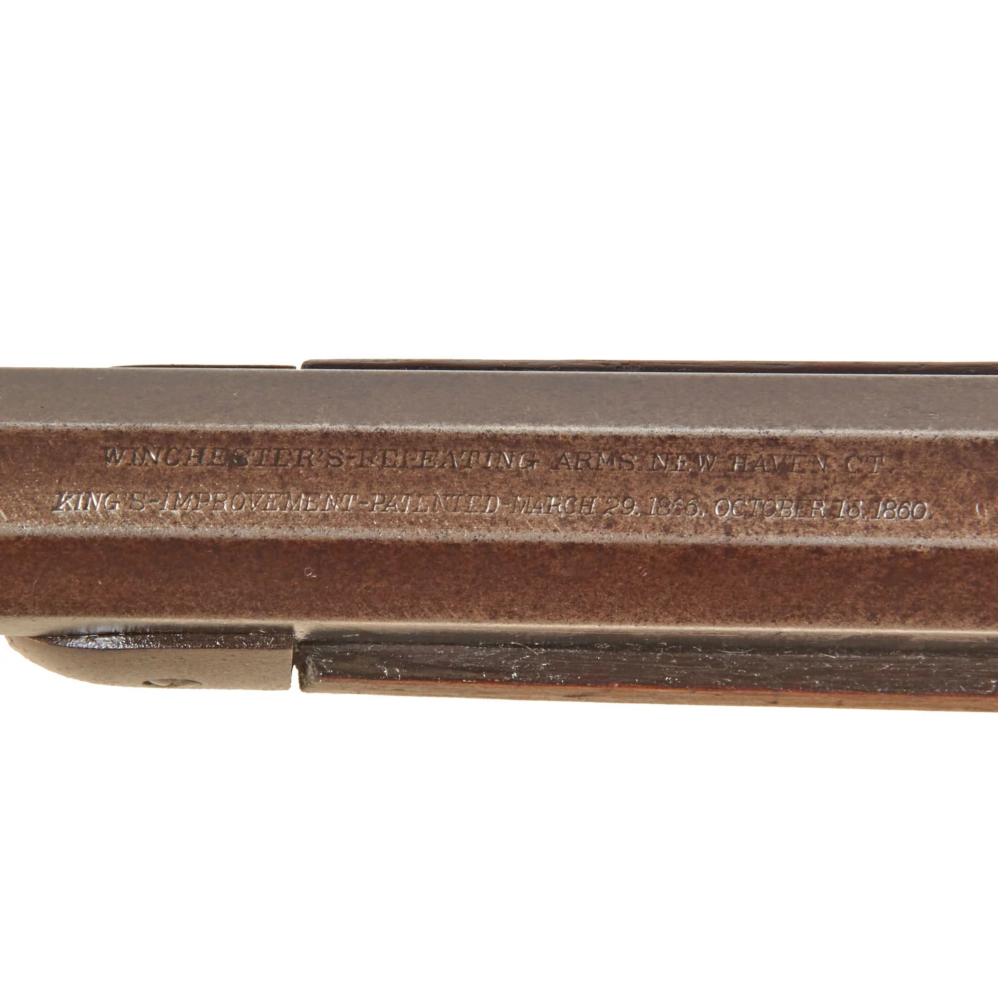 Original U.S. Winchester Model 1873 .44-40 Rifle Made in 1882 with Shortened 26' Octagon Barrel, Set Trigger, and Factory Letter - Serial 92985A — image 9
