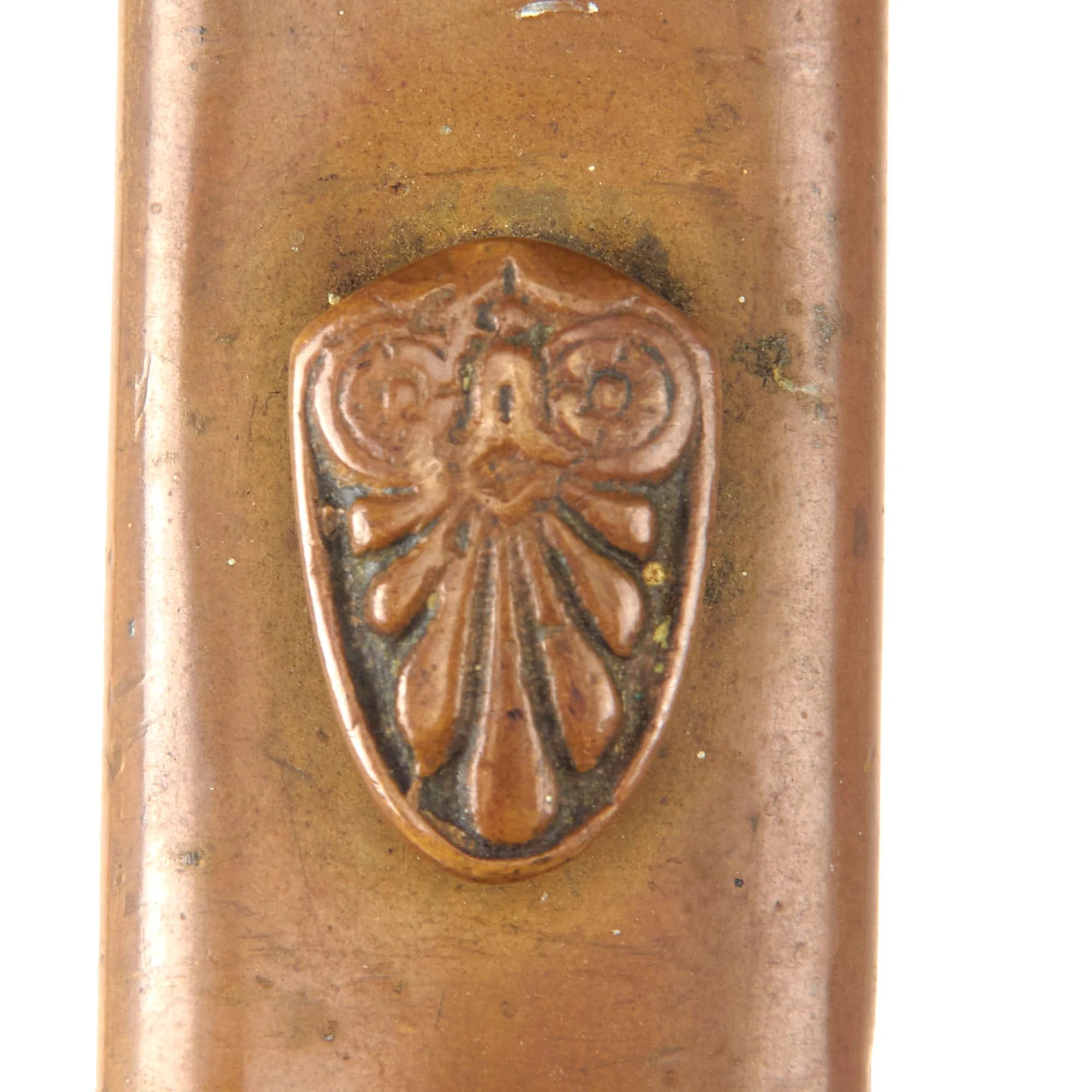 Original German Pre-Franco Prussian War Lippstadt Lion's Head Officer's Sword with City Coat of Arms on Guard & Scabbard by A&E. Holler of Solingen — image 19