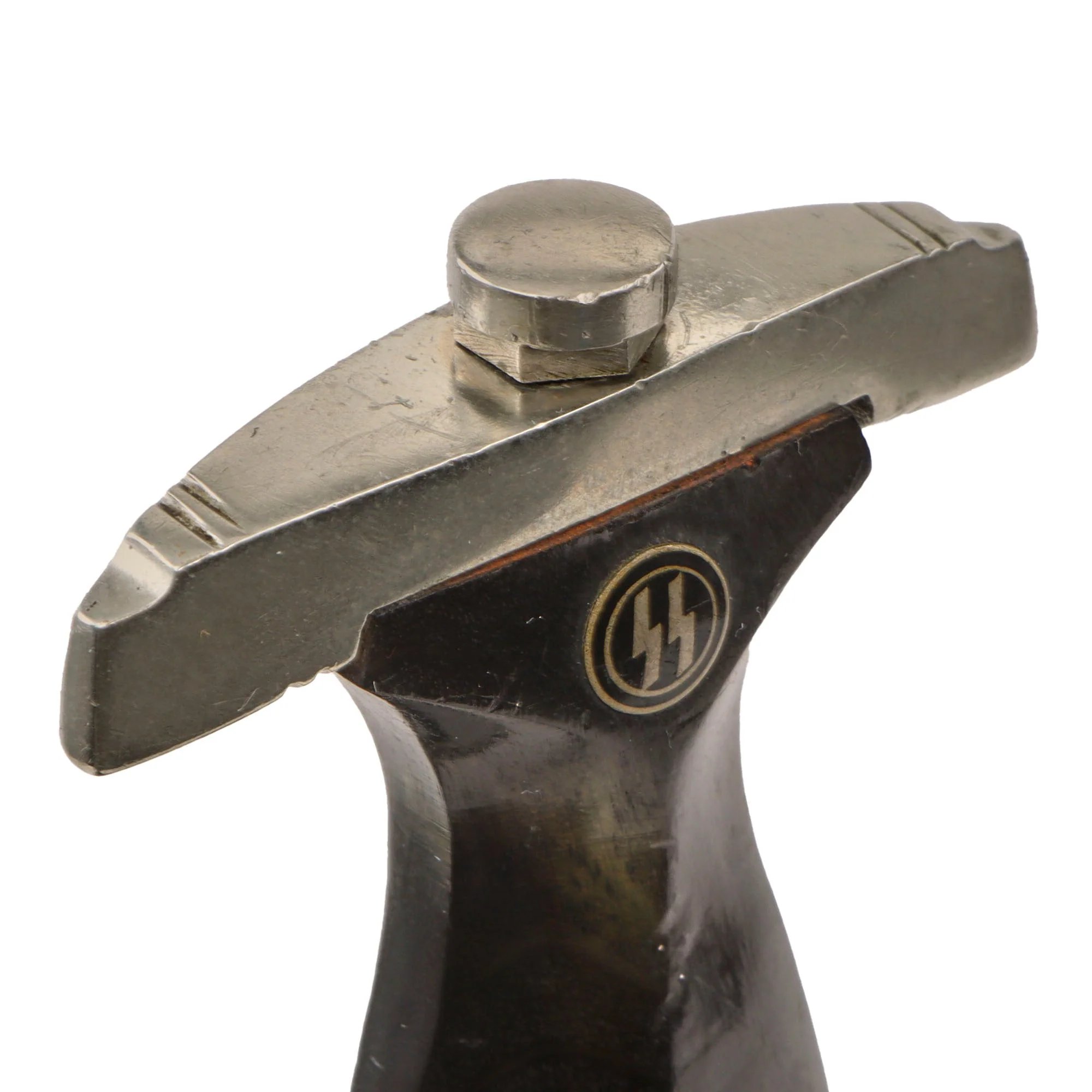 Original German WWII Early M33 SS Dagger by Richard Abr. Herder with Scabbard and SS-Marked Hanger — image 13