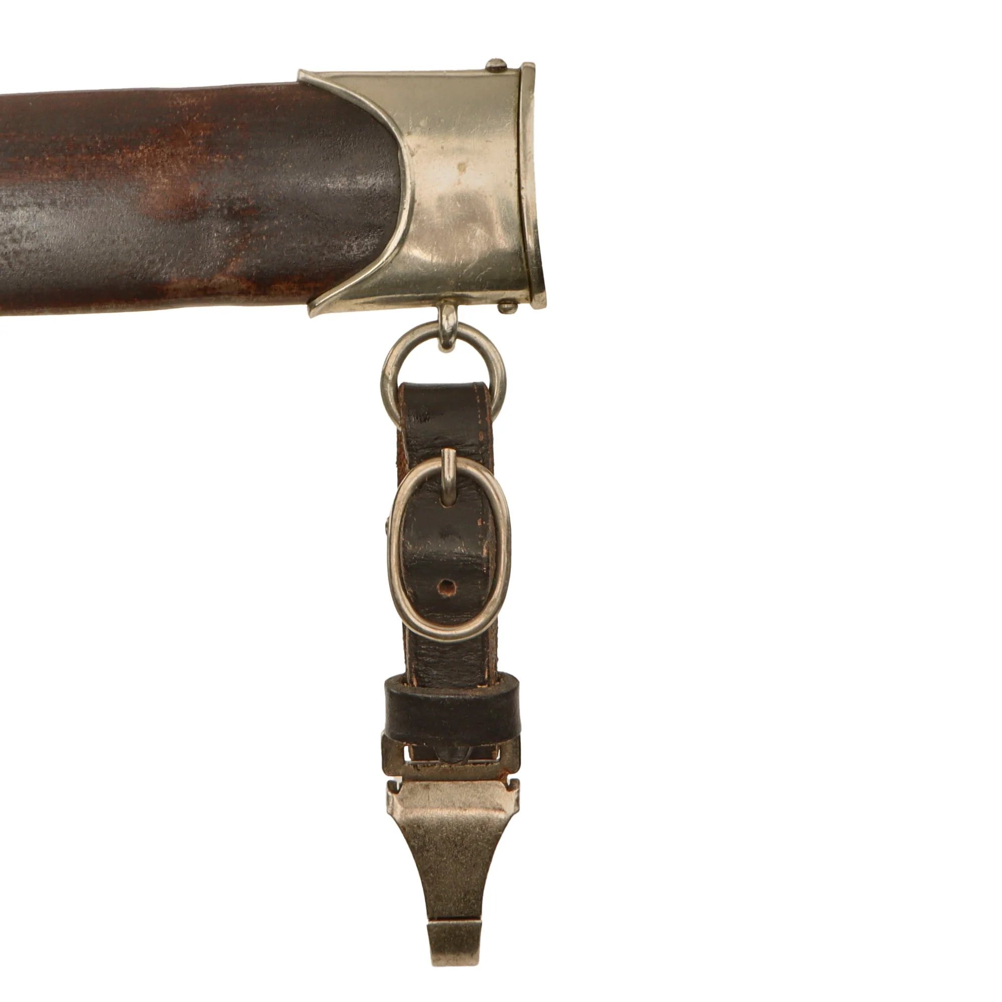 Original German WWII Early M33 SS Dagger by Richard Abr. Herder with Scabbard and SS-Marked Hanger — image 16