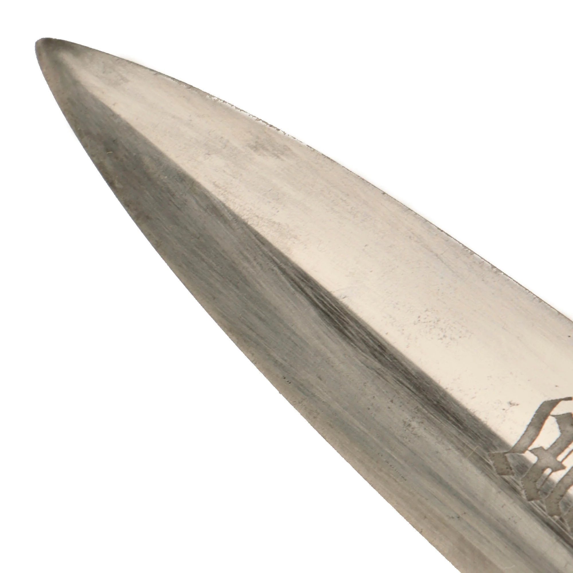 Original German WWII Early M33 SS Dagger by Richard Abr. Herder with Scabbard and SS-Marked Hanger — image 4