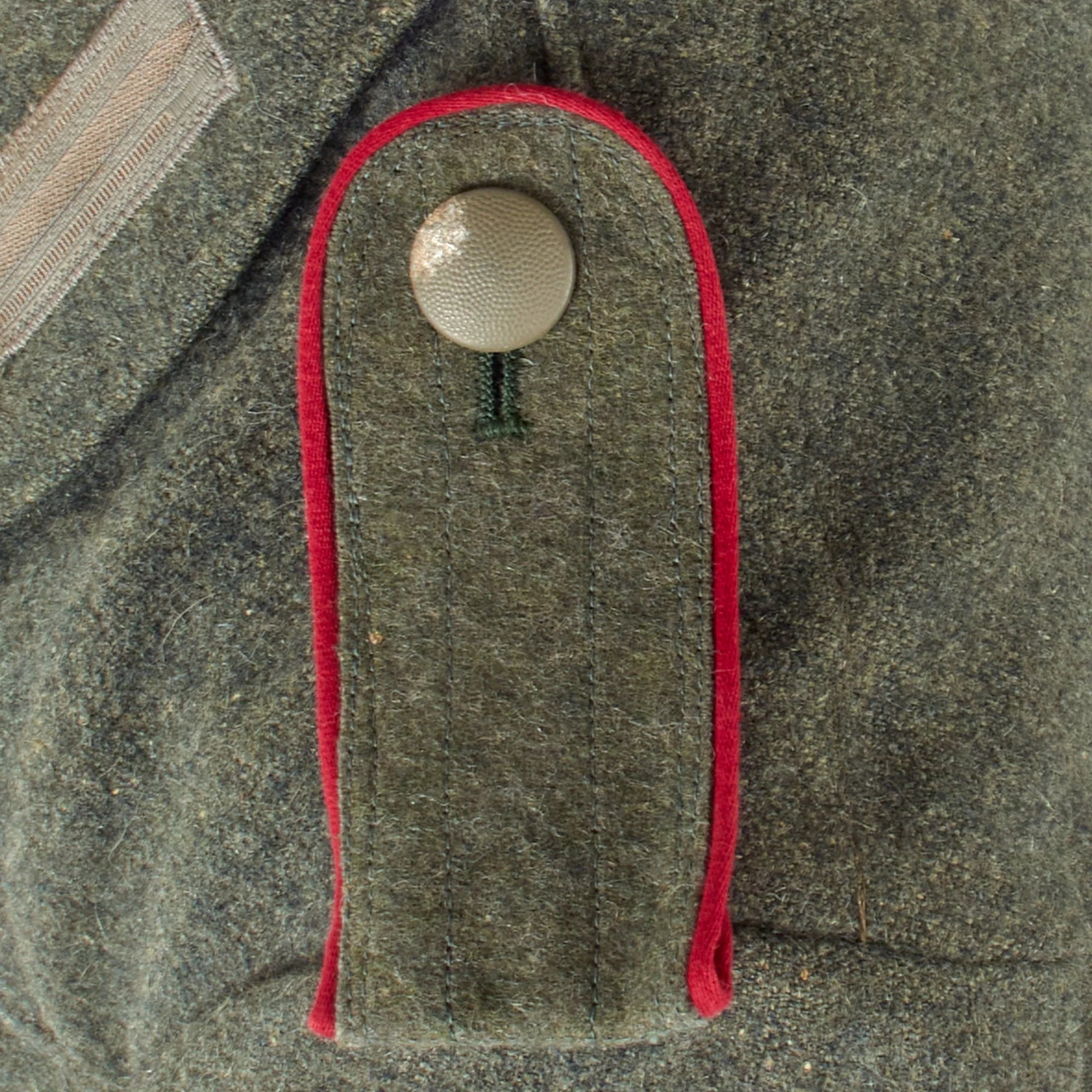 Original German WWII Heer Army Smoke & Chemical Troops Enlisted M44 Field Grey Wool Uniform Tunic - Period Conversion from M43 Tunic — image 8