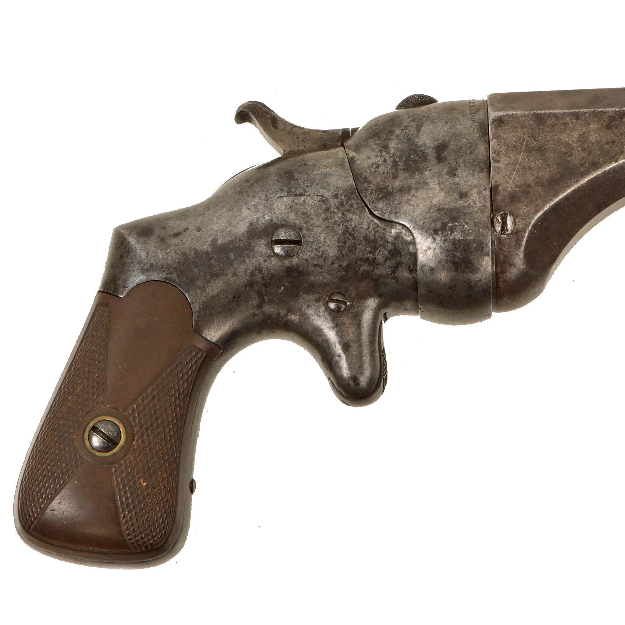 Original U.S. Hammond 'Bulldog' .44 Rimfire Pocket Pistol by Connecticut Arms & Mfg. Co. Serial 5713 - circa 1867 — image 11