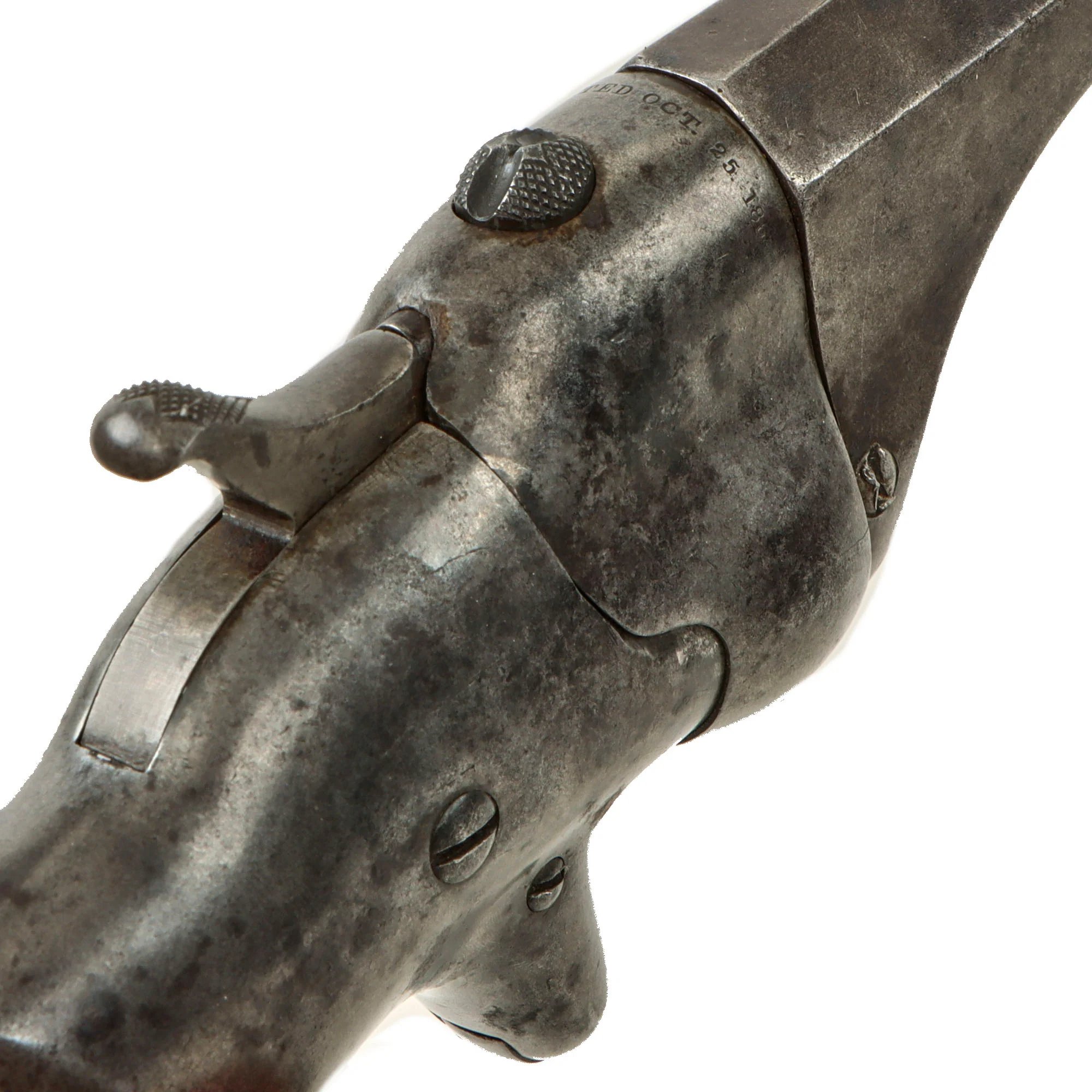 Original U.S. Hammond 'Bulldog' .44 Rimfire Pocket Pistol by Connecticut Arms & Mfg. Co. Serial 5713 - circa 1867 — image 16