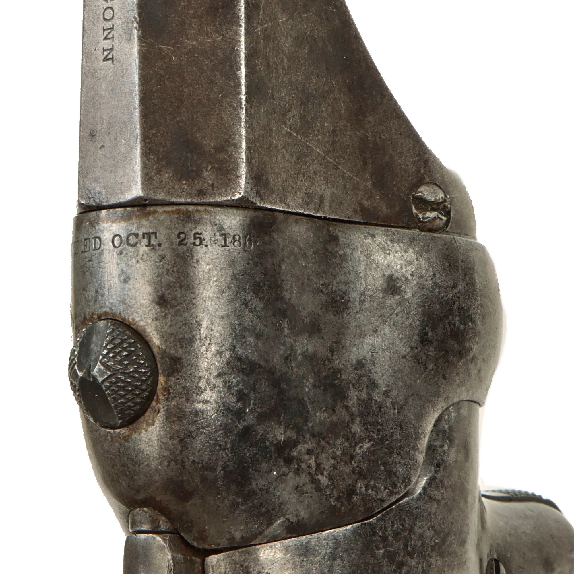Original U.S. Hammond 'Bulldog' .44 Rimfire Pocket Pistol by Connecticut Arms & Mfg. Co. Serial 5713 - circa 1867 — image 20