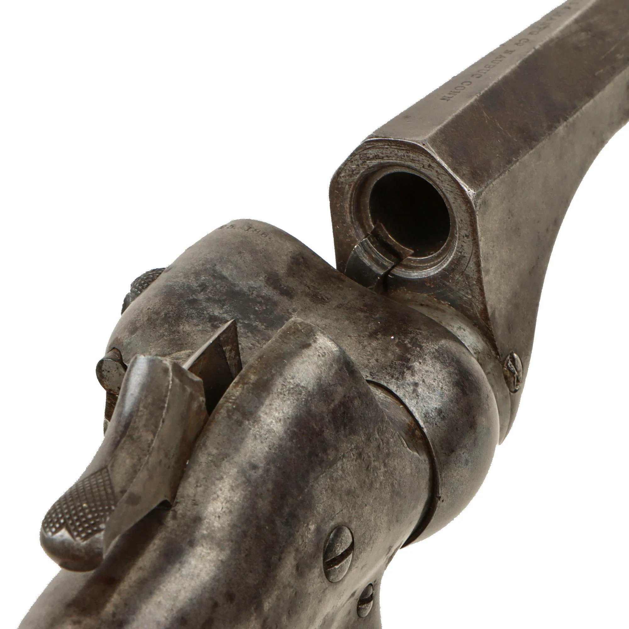 Original U.S. Hammond 'Bulldog' .44 Rimfire Pocket Pistol by Connecticut Arms & Mfg. Co. Serial 5713 - circa 1867 — image 7