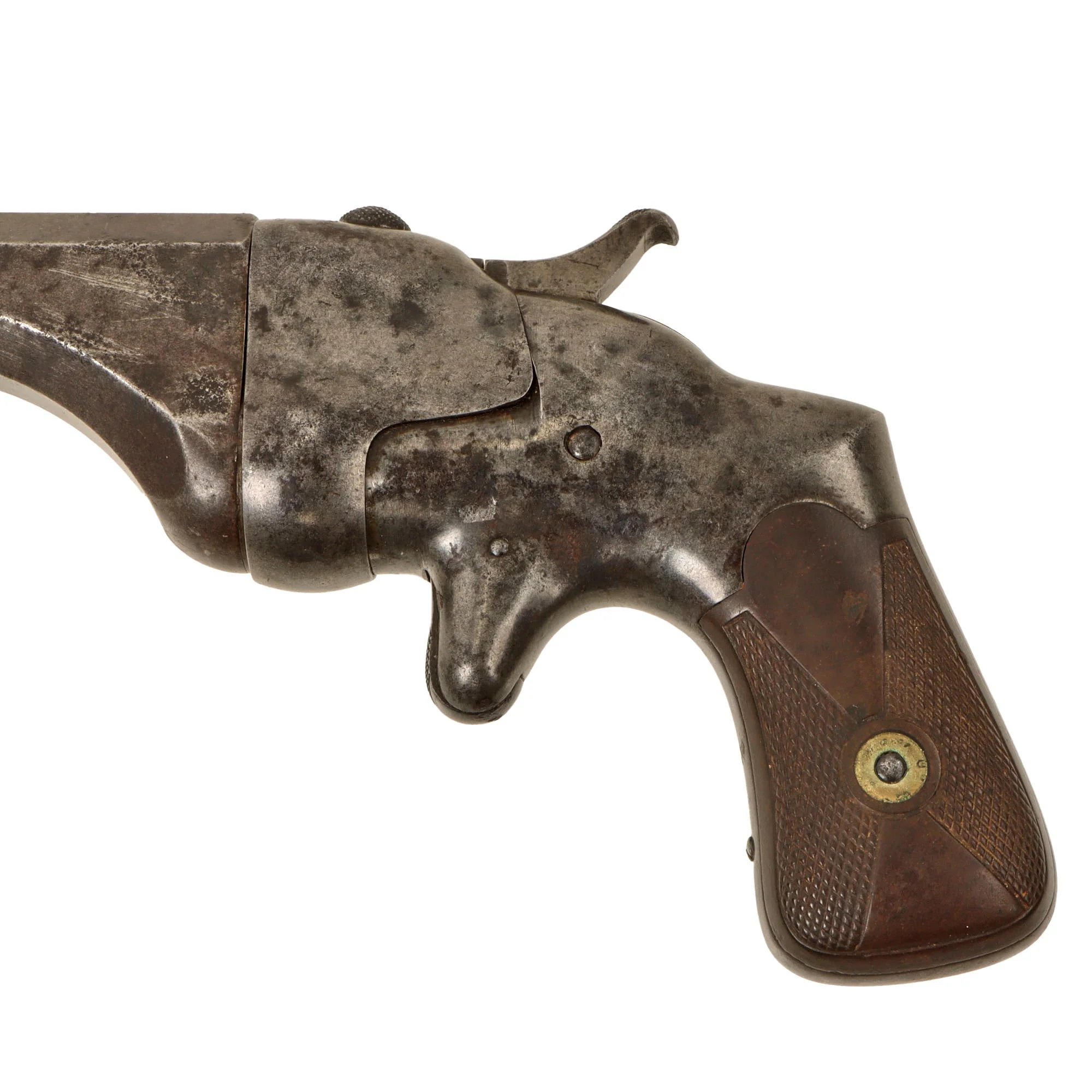 Original U.S. Hammond 'Bulldog' .44 Rimfire Pocket Pistol by Connecticut Arms & Mfg. Co. Serial 5713 - circa 1867 — image 9