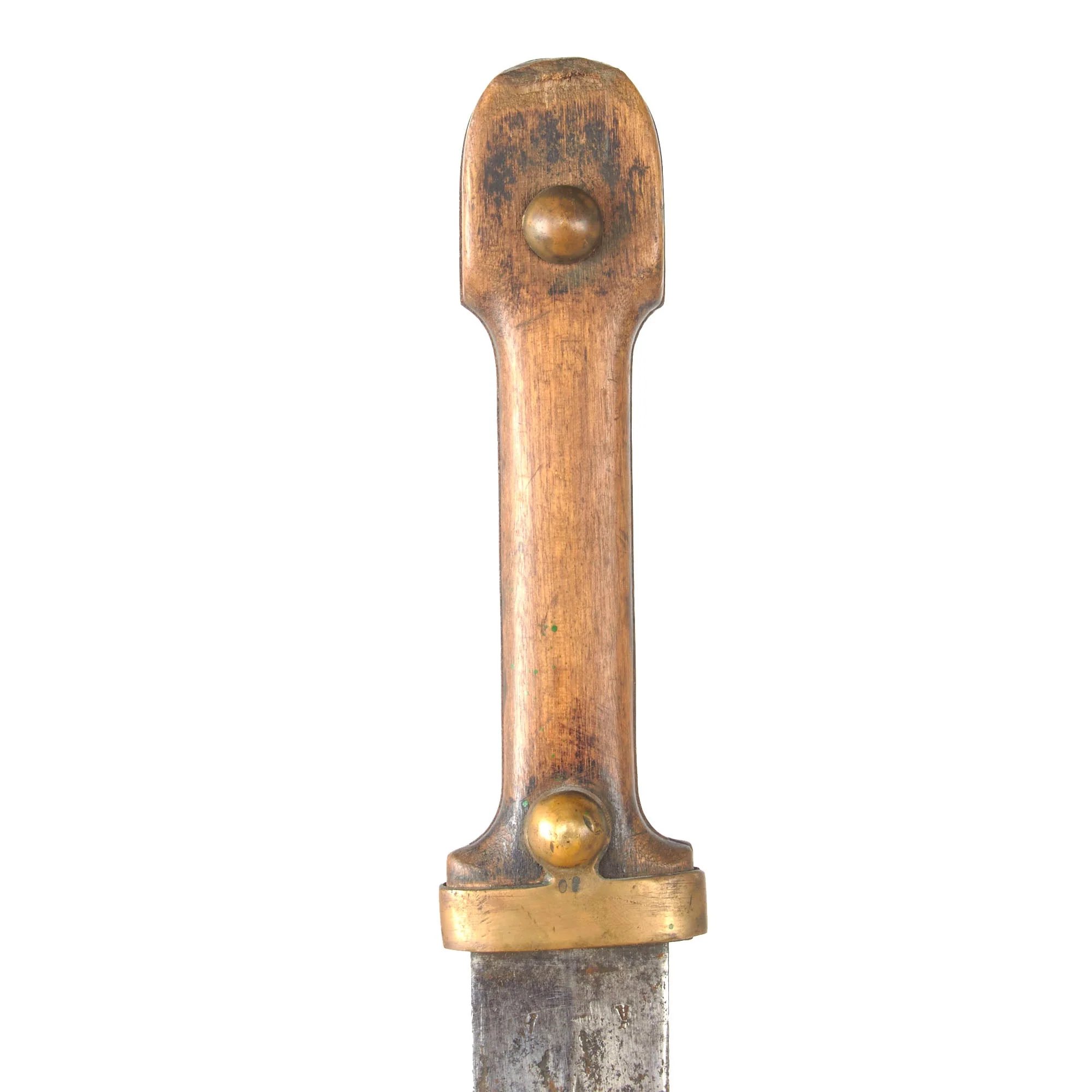 Original Imperial Russian WWI M1907 'Bebut' Artillery Kindjal Short Sword with Matching Scabbard - Dated 1917 — image 10