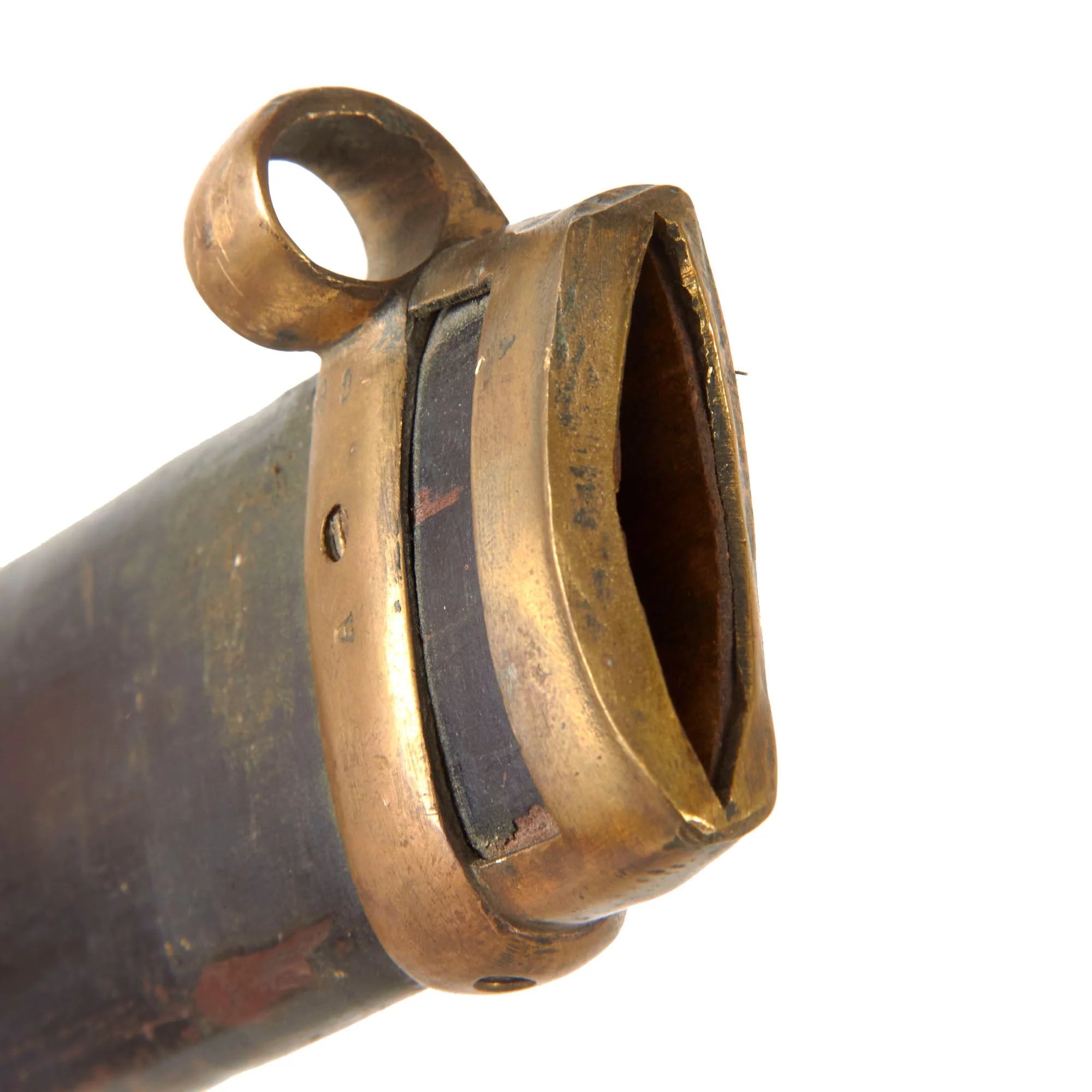 Original Imperial Russian WWI M1907 'Bebut' Artillery Kindjal Short Sword with Matching Scabbard - Dated 1917 — image 14