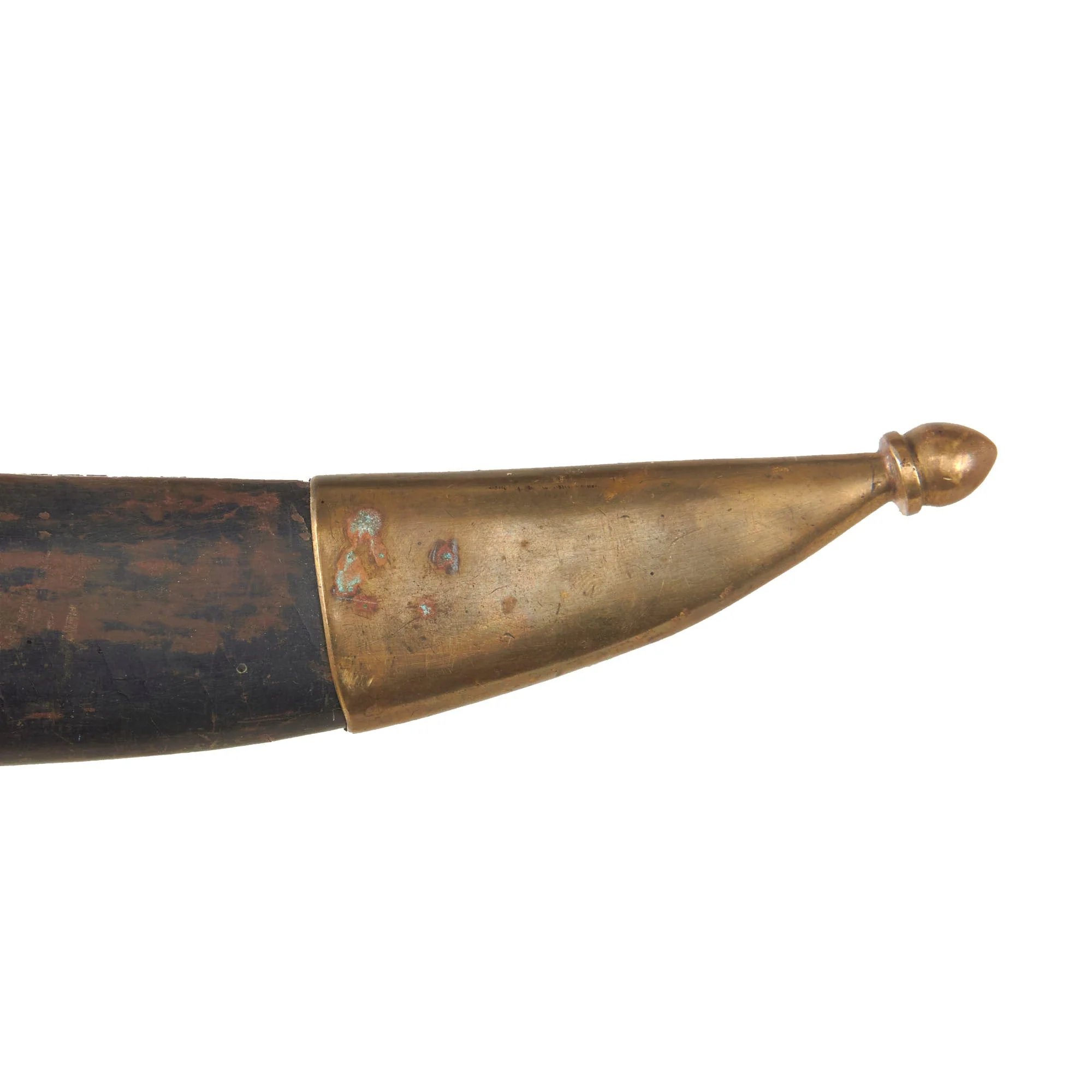 Original Imperial Russian WWI M1907 'Bebut' Artillery Kindjal Short Sword with Matching Scabbard - Dated 1917 — image 15