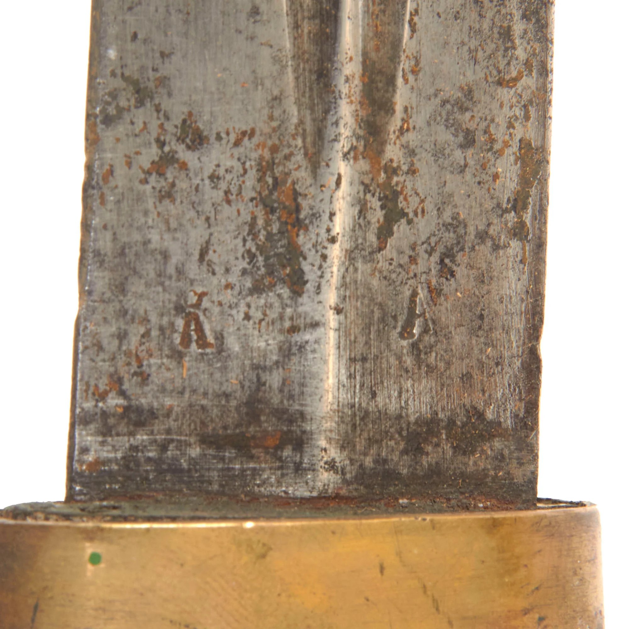 Original Imperial Russian WWI M1907 'Bebut' Artillery Kindjal Short Sword with Matching Scabbard - Dated 1917 — image 6