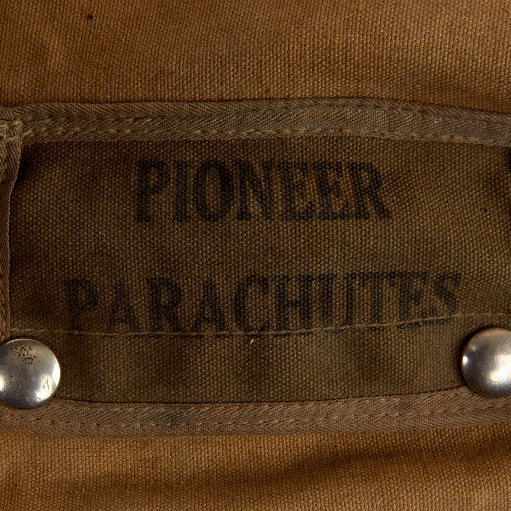 Original U.S. WWII USAAF Pilot Type B-9 Parachute by Pioneer Parachute Company Reissued for Post War Use — image 15