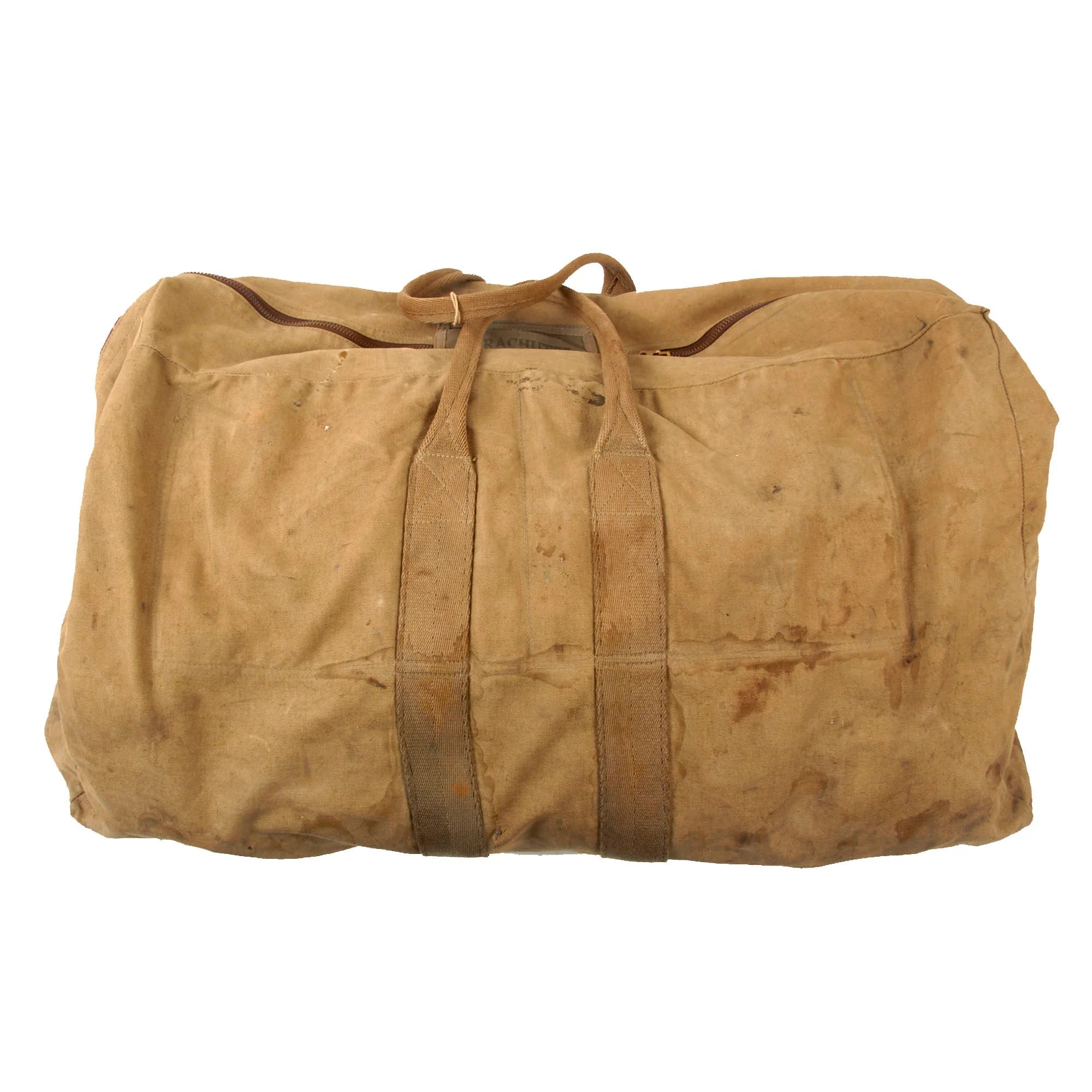 Original U.S. WWII USAAF Pilot Type B-9 Parachute by Pioneer Parachute Company Reissued for Post War Use — image 2