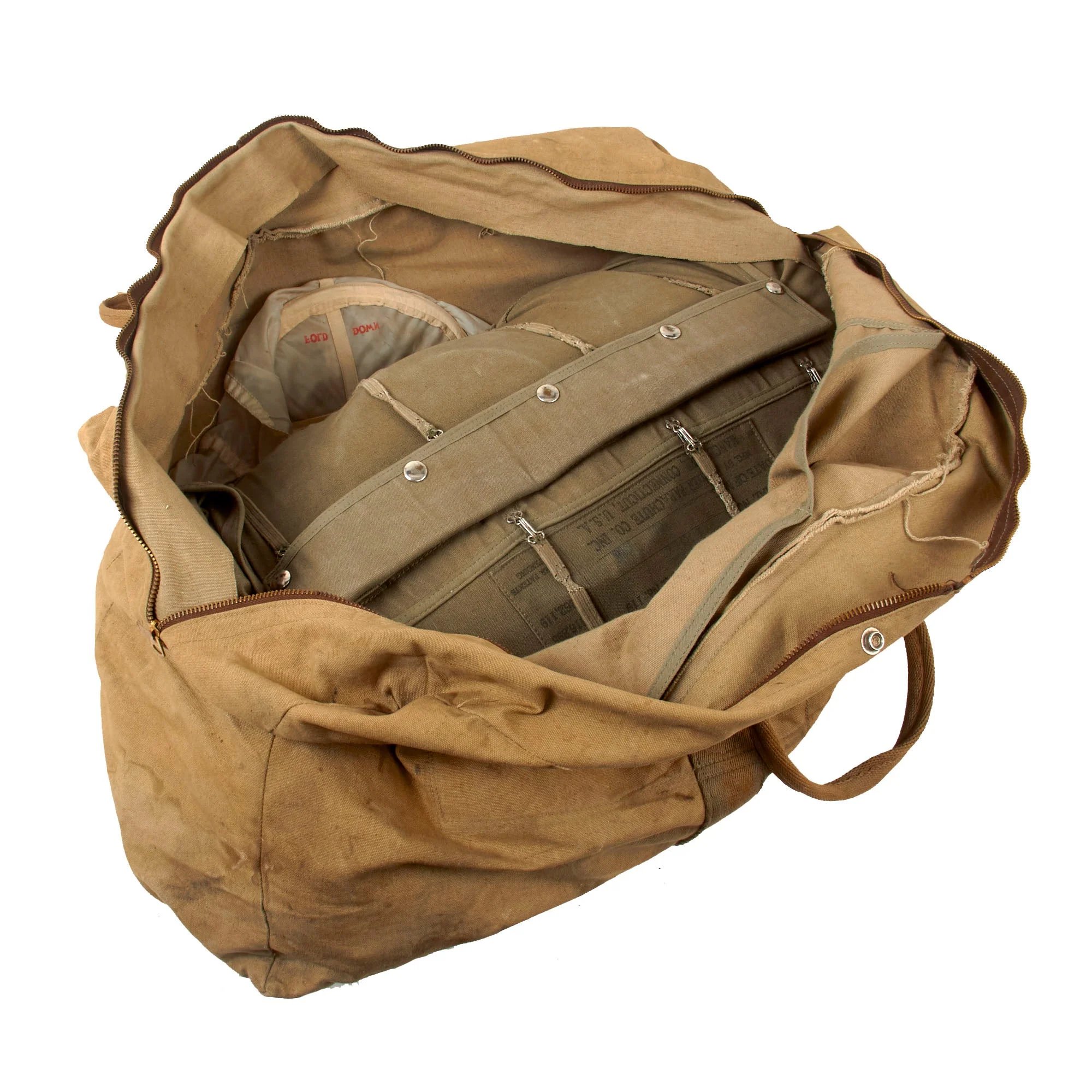 Original U.S. WWII USAAF Pilot Type B-9 Parachute by Pioneer Parachute Company Reissued for Post War Use — image 3
