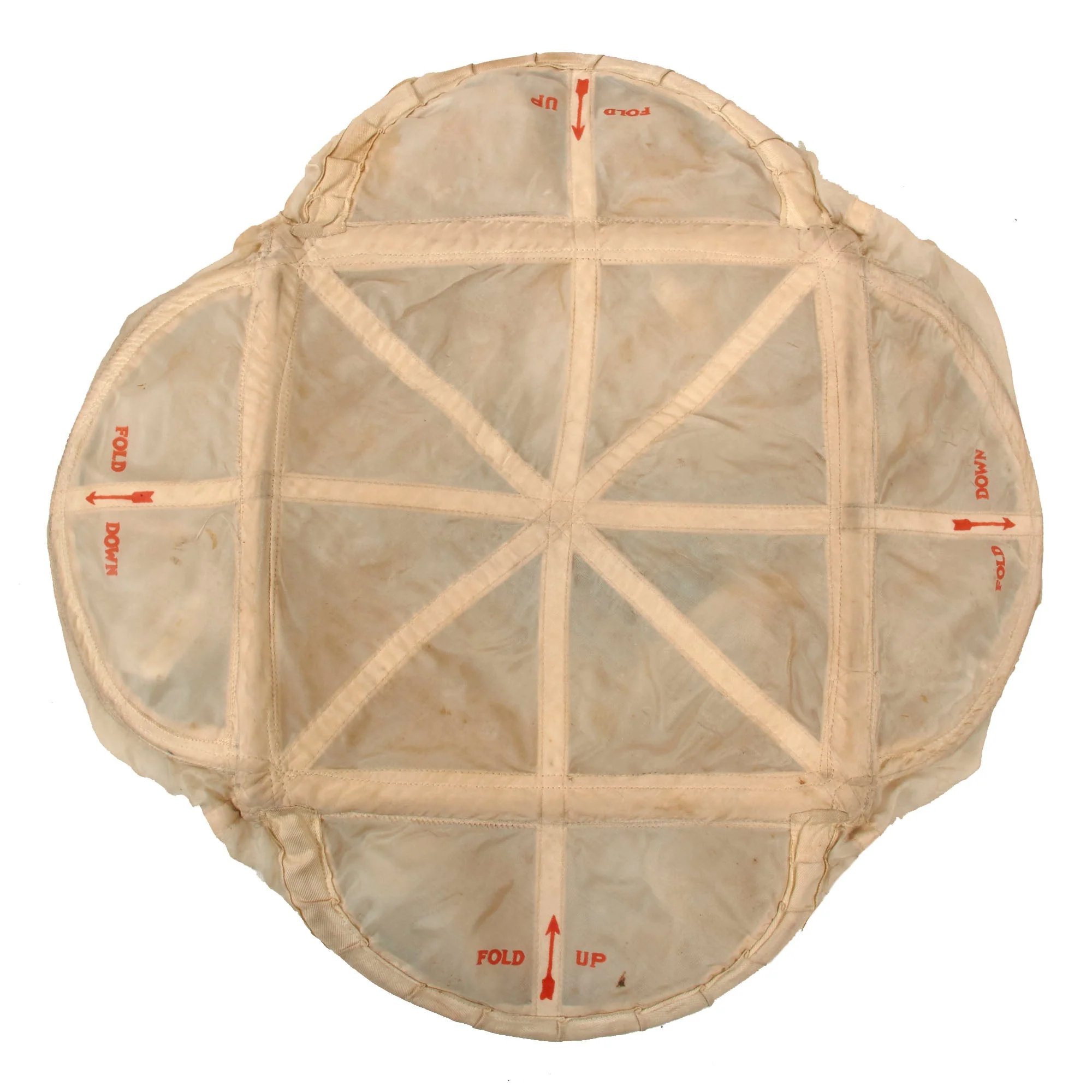 Original U.S. WWII USAAF Pilot Type B-9 Parachute by Pioneer Parachute Company Reissued for Post War Use — image 4