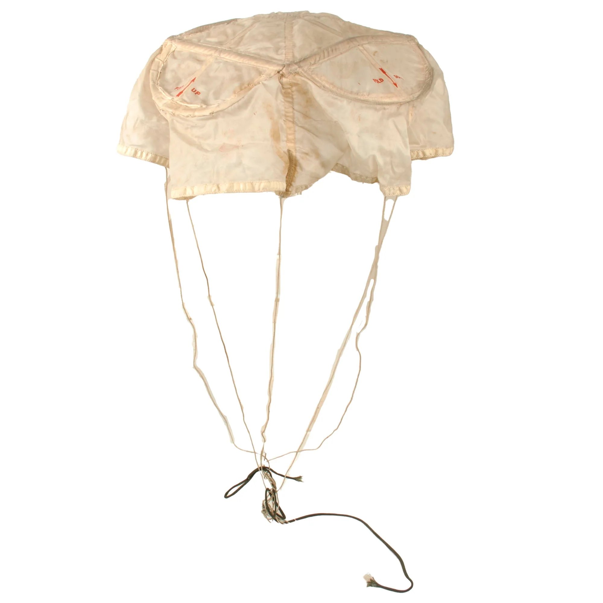 Original U.S. WWII USAAF Pilot Type B-9 Parachute by Pioneer Parachute Company Reissued for Post War Use — image 8