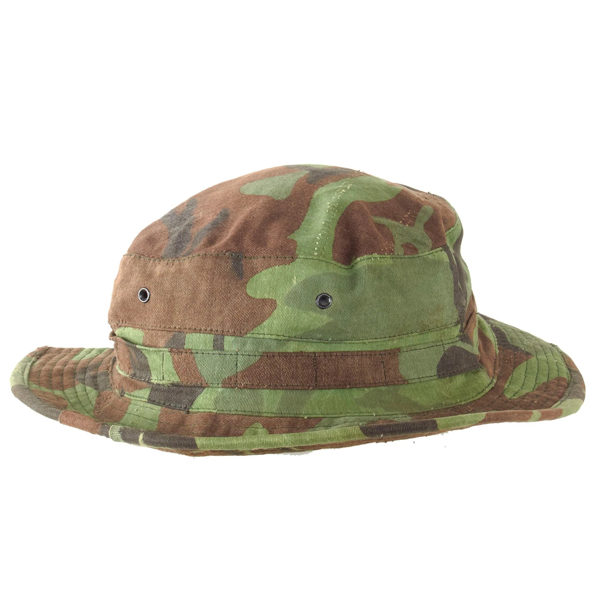 Original U.S. Vietnam War ARVN Camouflage Boonie Hat — image 2