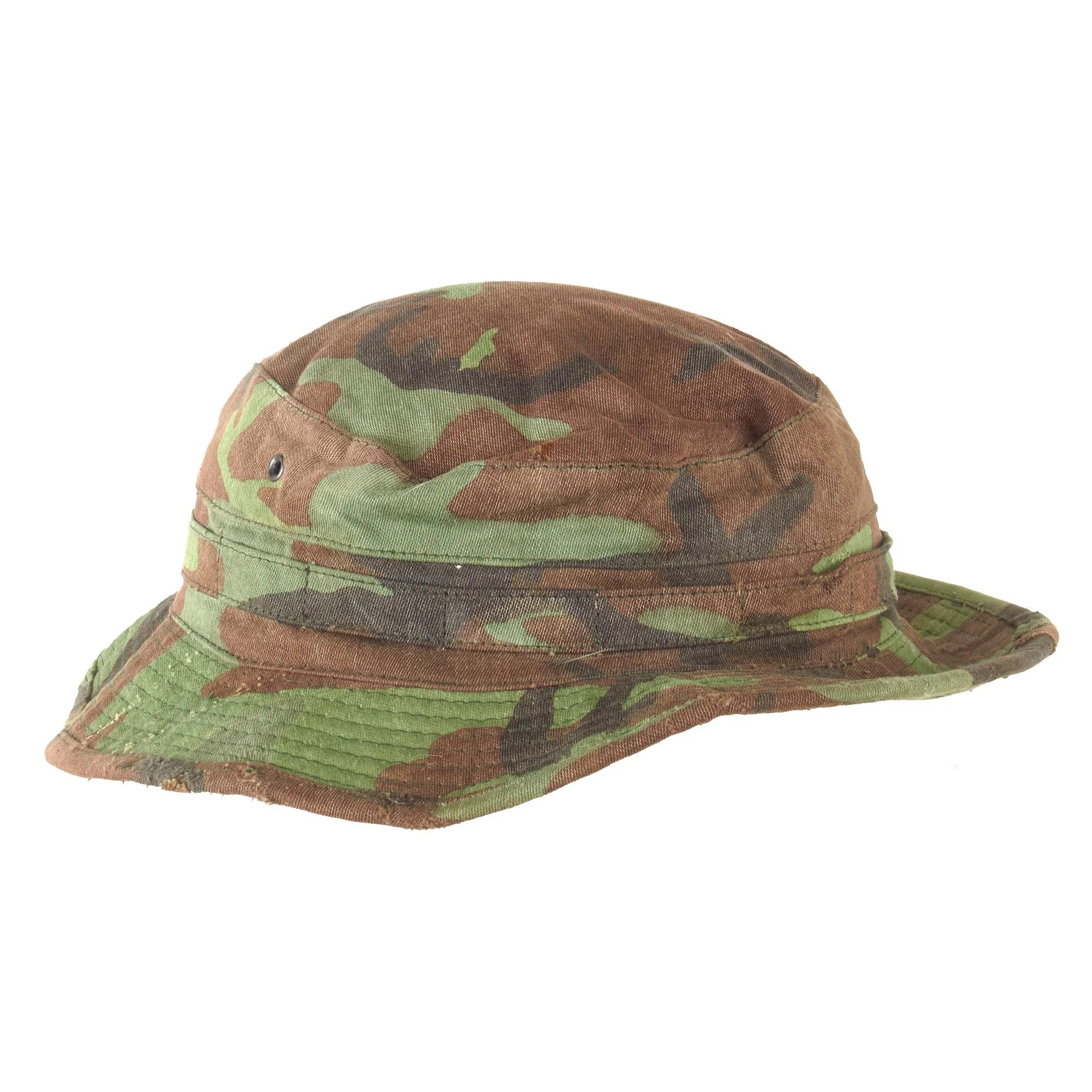 Original U.S. Vietnam War ARVN Camouflage Boonie Hat — image 4