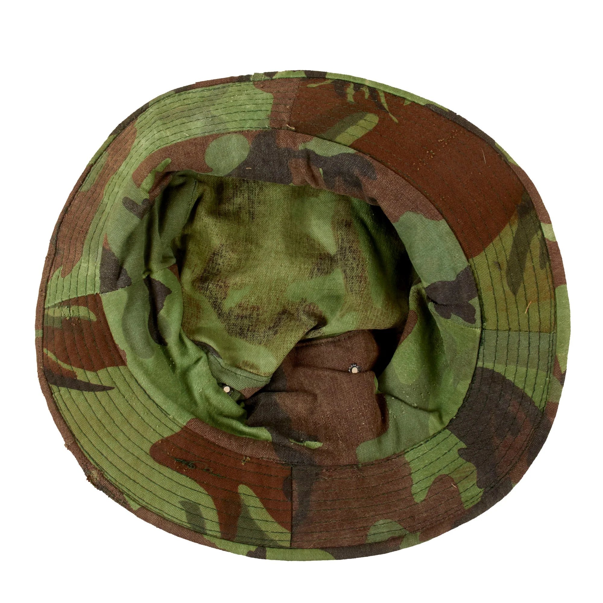 Original U.S. Vietnam War ARVN Camouflage Boonie Hat — image 5